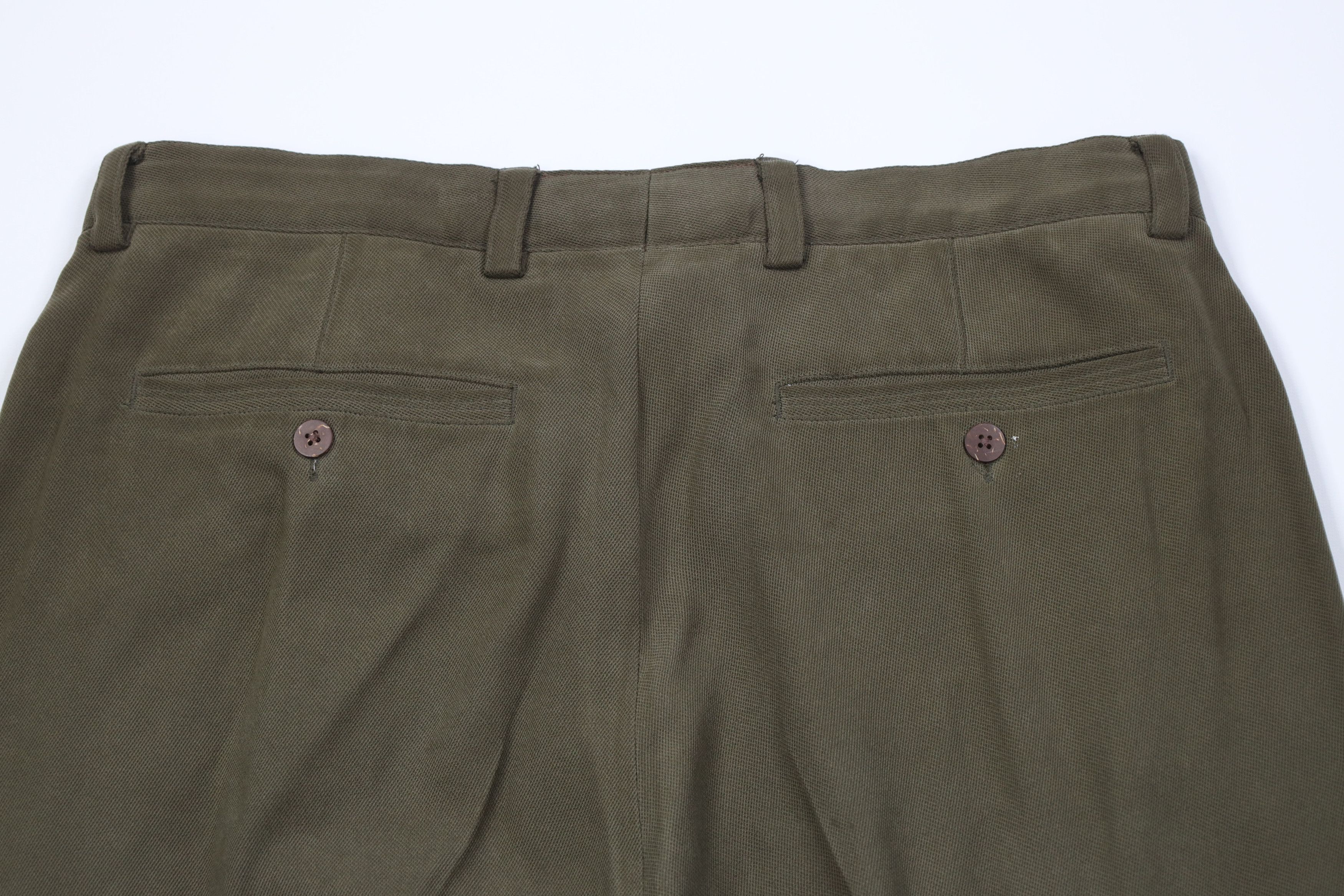 Tommy Bahama Vintage 90s Tommy Bahama Wide Leg Chino Pants Trousers Green Size US 36 / EU 52 - 11 Thumbnail