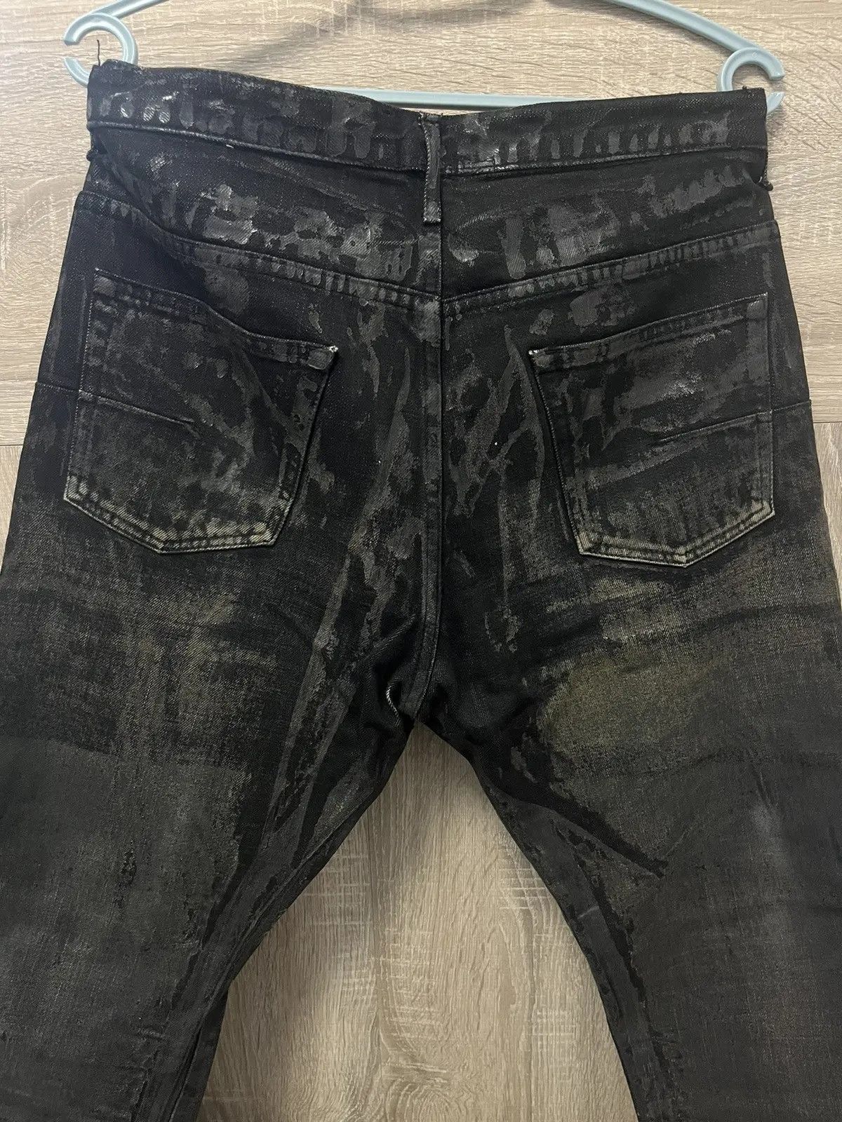 Dior DIOR HOMME AW 03 LUSTER WAXED DENIM Size US 32 / EU 48 - 8 Thumbnail