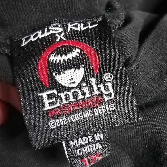 Other Dolls Kill x Emily Long Sleeve T-Shirt Size US XL / EU 56 / 4 - 3 Thumbnail