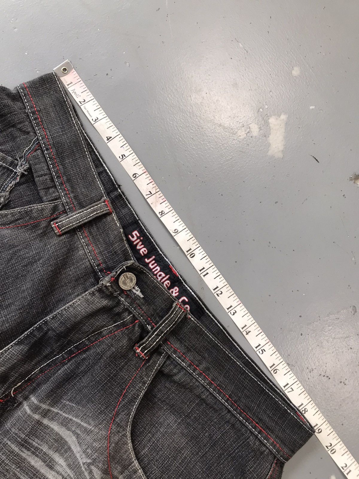 JNCO × Southpole × Vintage Vintage 5ive jungle & co. Y2K straight fit denim Size US 38 / EU 54 - 6 Thumbnail