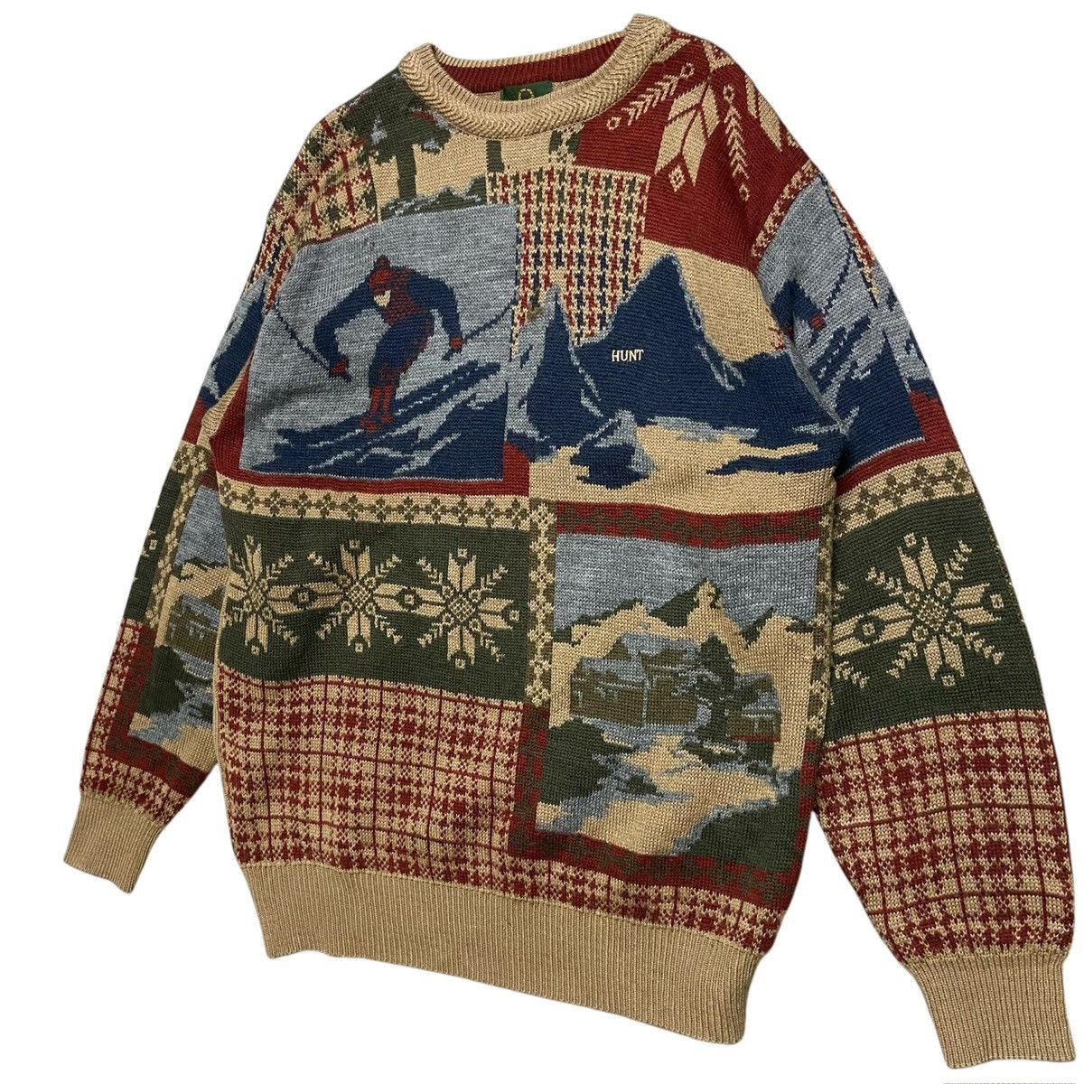 Other The Hunt Ski Graphics Knitwear Size US M / EU 48-50 / 2 - 2 Thumbnail