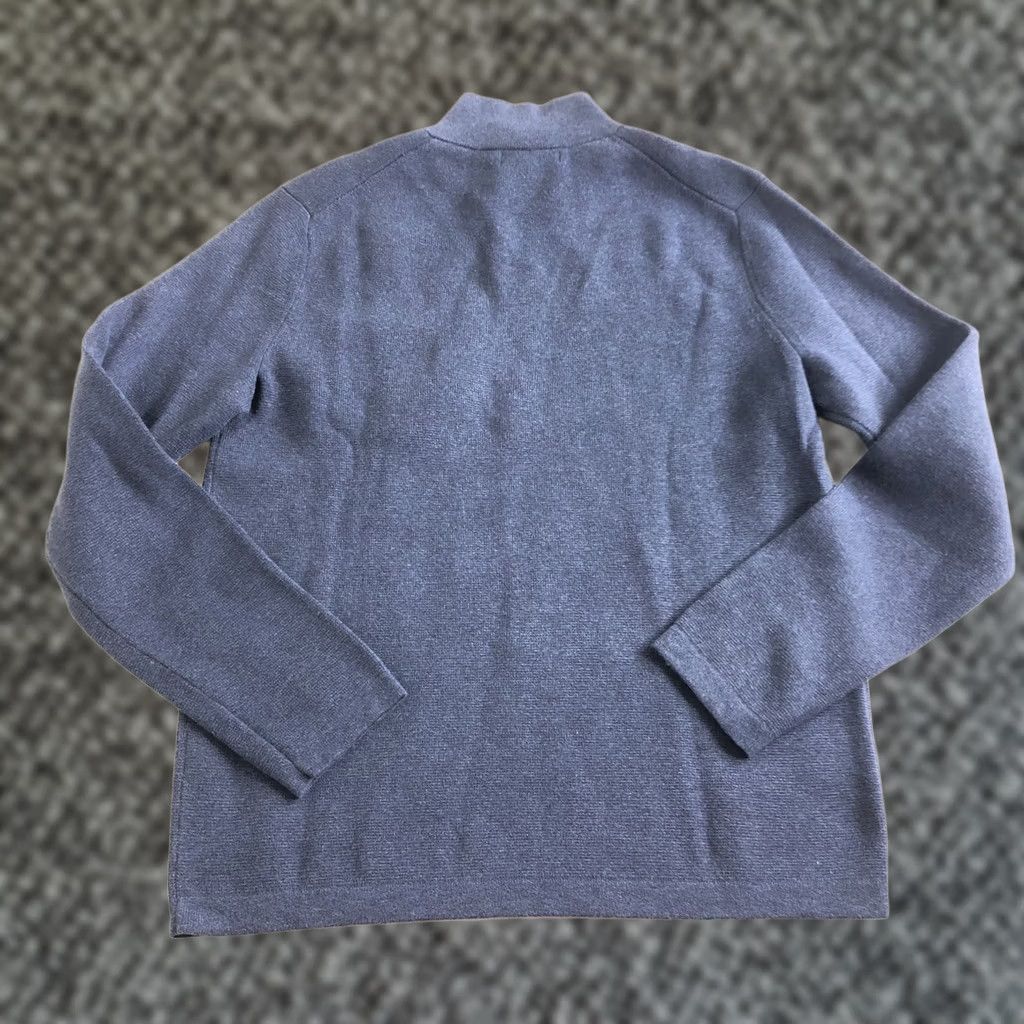 Banana Republic Banana Republic Sweater Size Medium Blue Quarter Zip Casual Mens Size US M / EU 48-50 / 2 - 1 Thumbnail