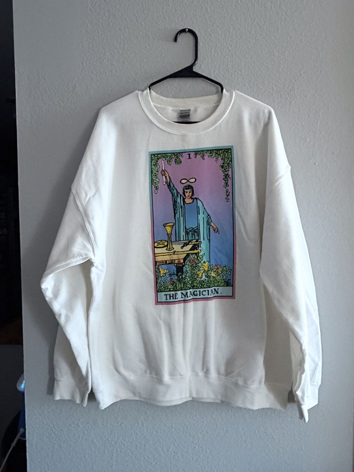 Gildan The Magician tarot card crewneck Size US XL / EU 56 / 4 - 1 Thumbnail
