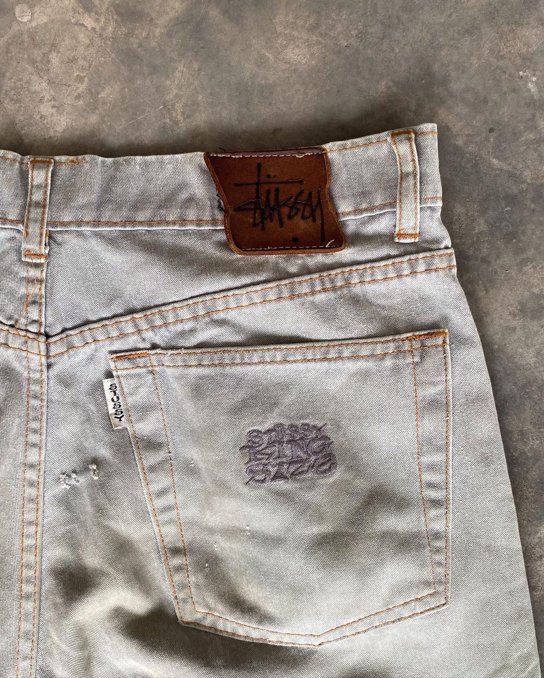 Stussy × Vintage Stussy king size 90’s Size US 32 / EU 48 - 8 Thumbnail