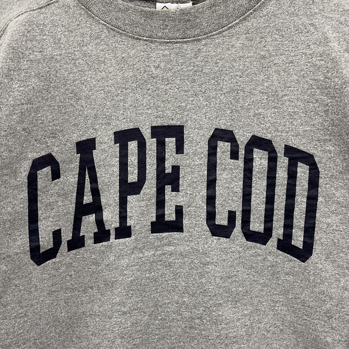 Vintage Vintage 90s Cape Cod Sweatshirt Pullover Spellout Size US L / EU 52-54 / 3 - 2 Thumbnail