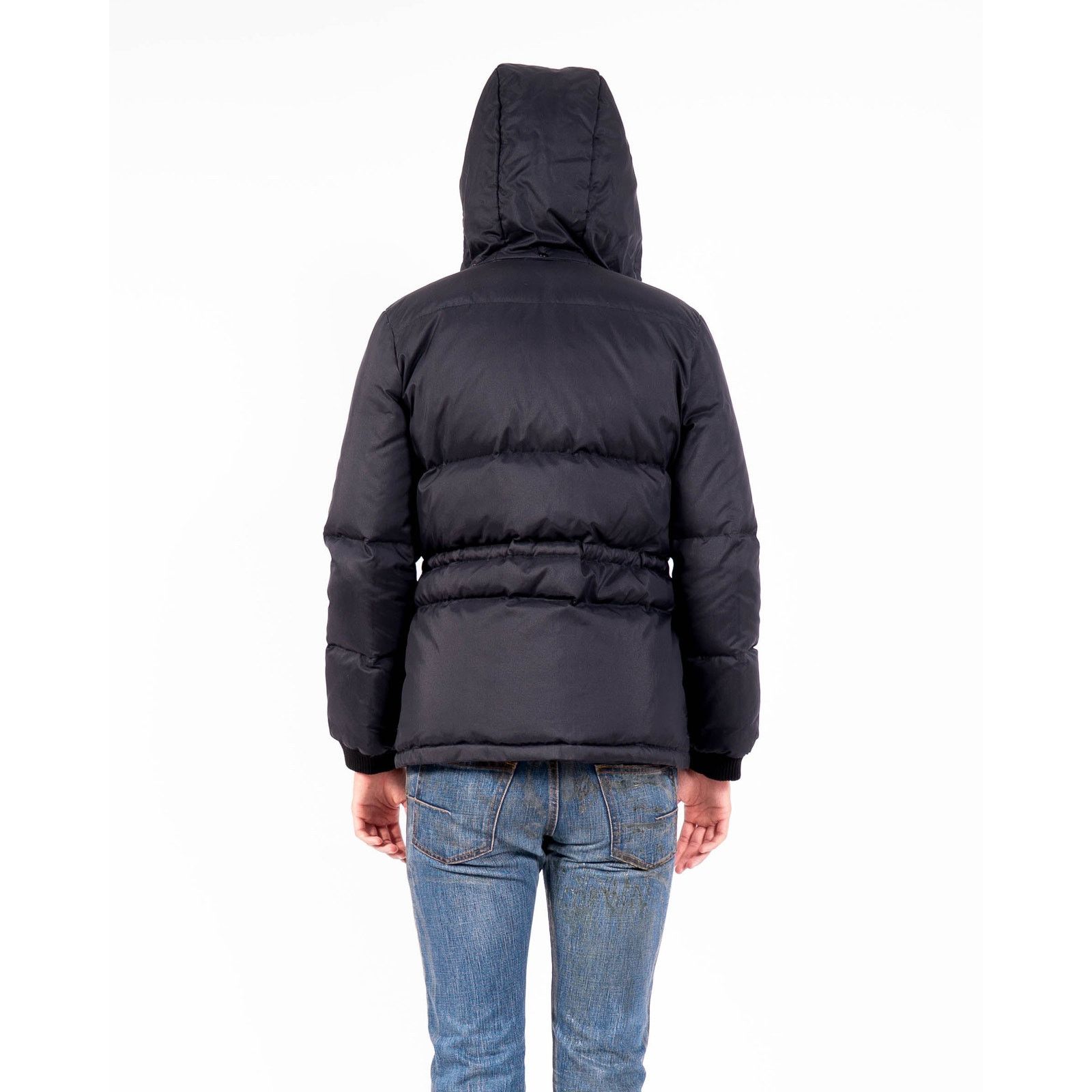 Helmut Lang FW98 Classic Puffer Jacket in Black Nylon Size US S / EU 44-46 / 1 - 4 Thumbnail