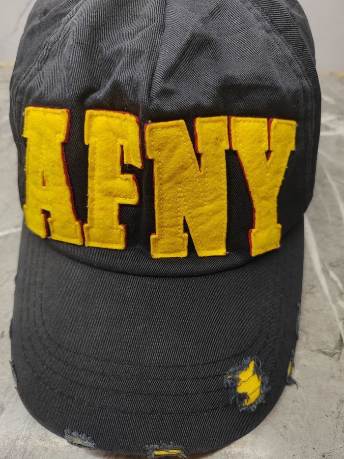 Japanese Brand Vintage AFNY Distressed Style Cap Hat Size ONE SIZE - 3 Thumbnail