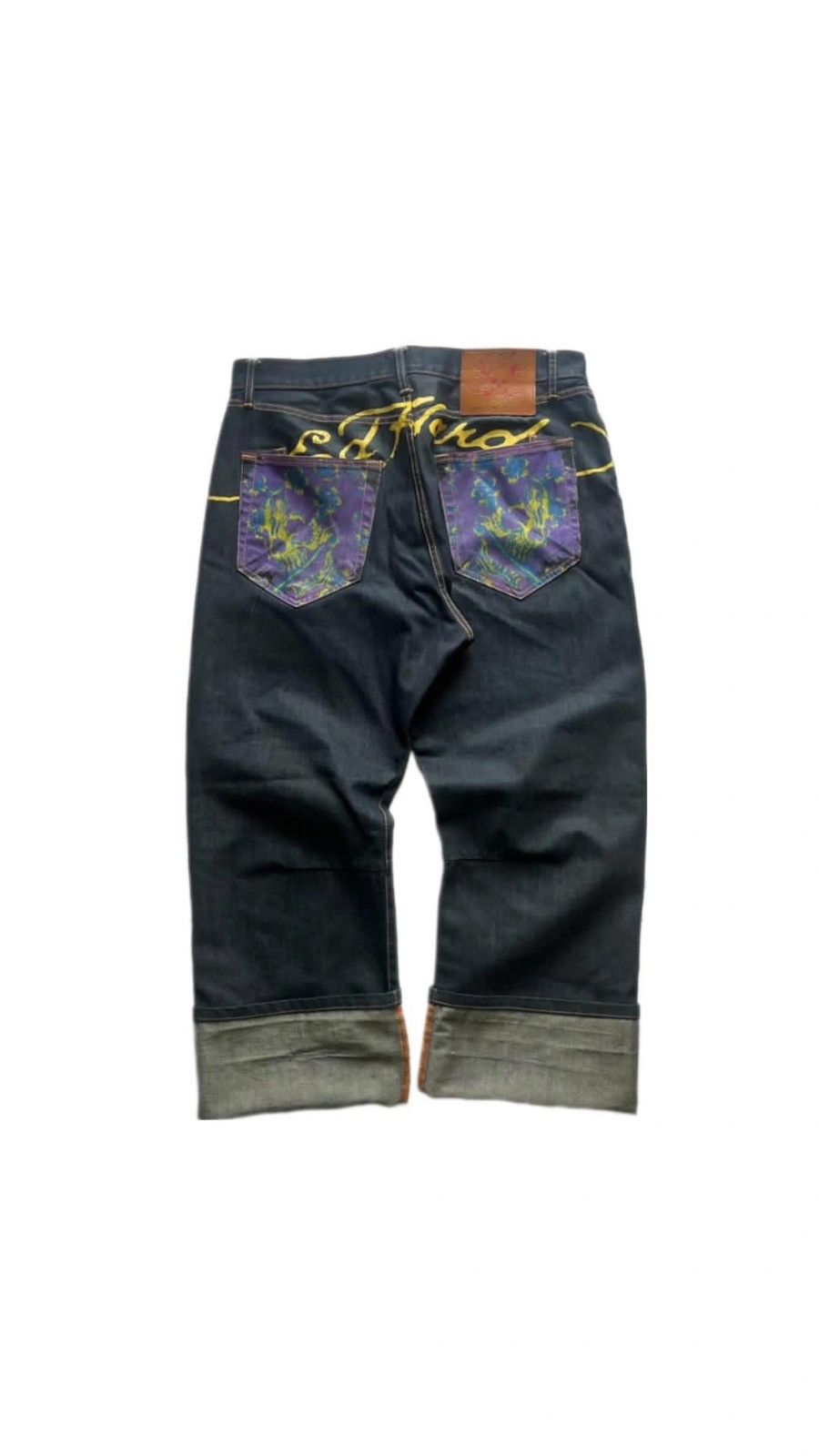 Ed Hardy × Vintage Ed Hardy Skull Jeans Size US 36 / EU 52 - 7 Thumbnail