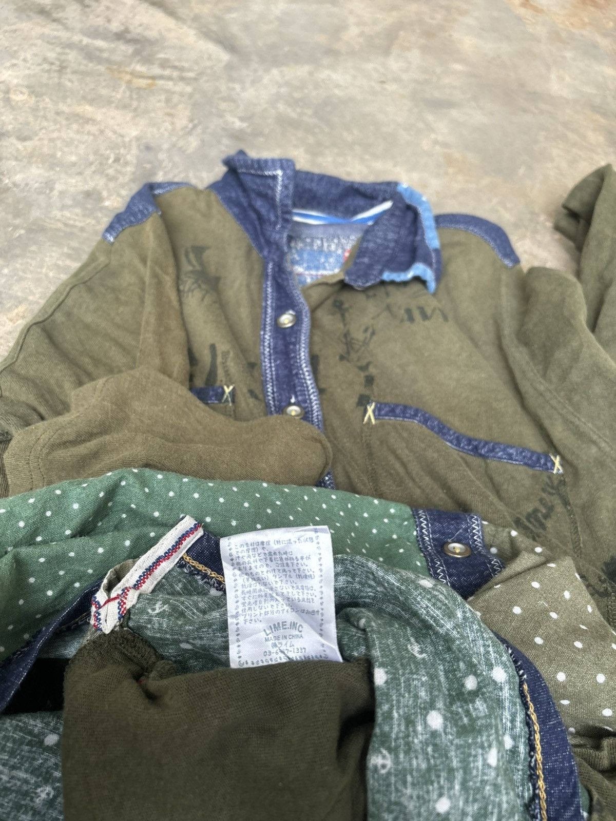 Hysteric Glamour Lime.Inc Pacthworck RRL Ralphlauren Style Shirt Size US L / EU 52-54 / 3 - 10 Thumbnail