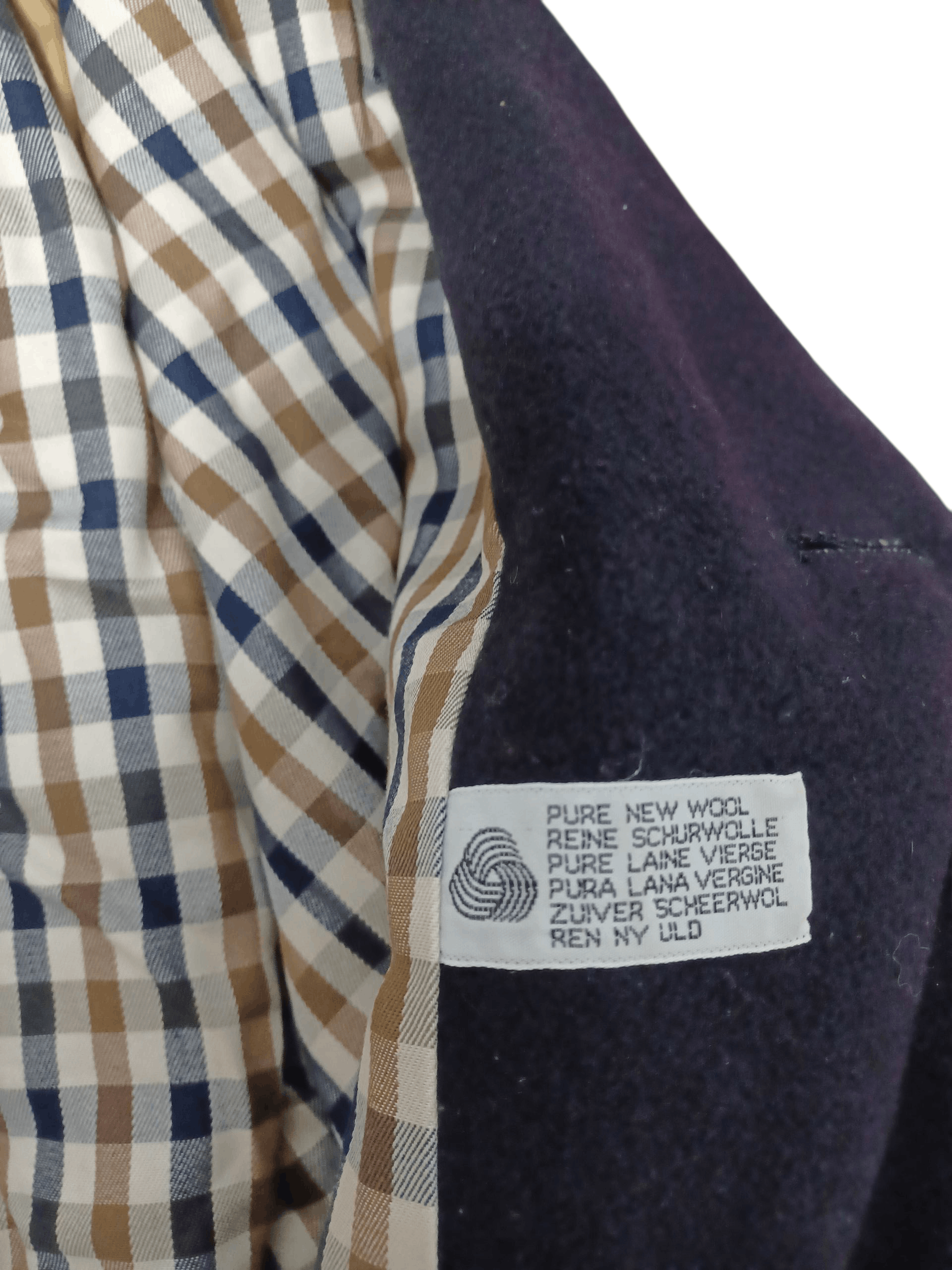 Aquascutum AQUASCUTUM VINTAGE PURE NEW WOOL LUXURY COAT Size US M / EU 48-50 / 2 - 5 Thumbnail