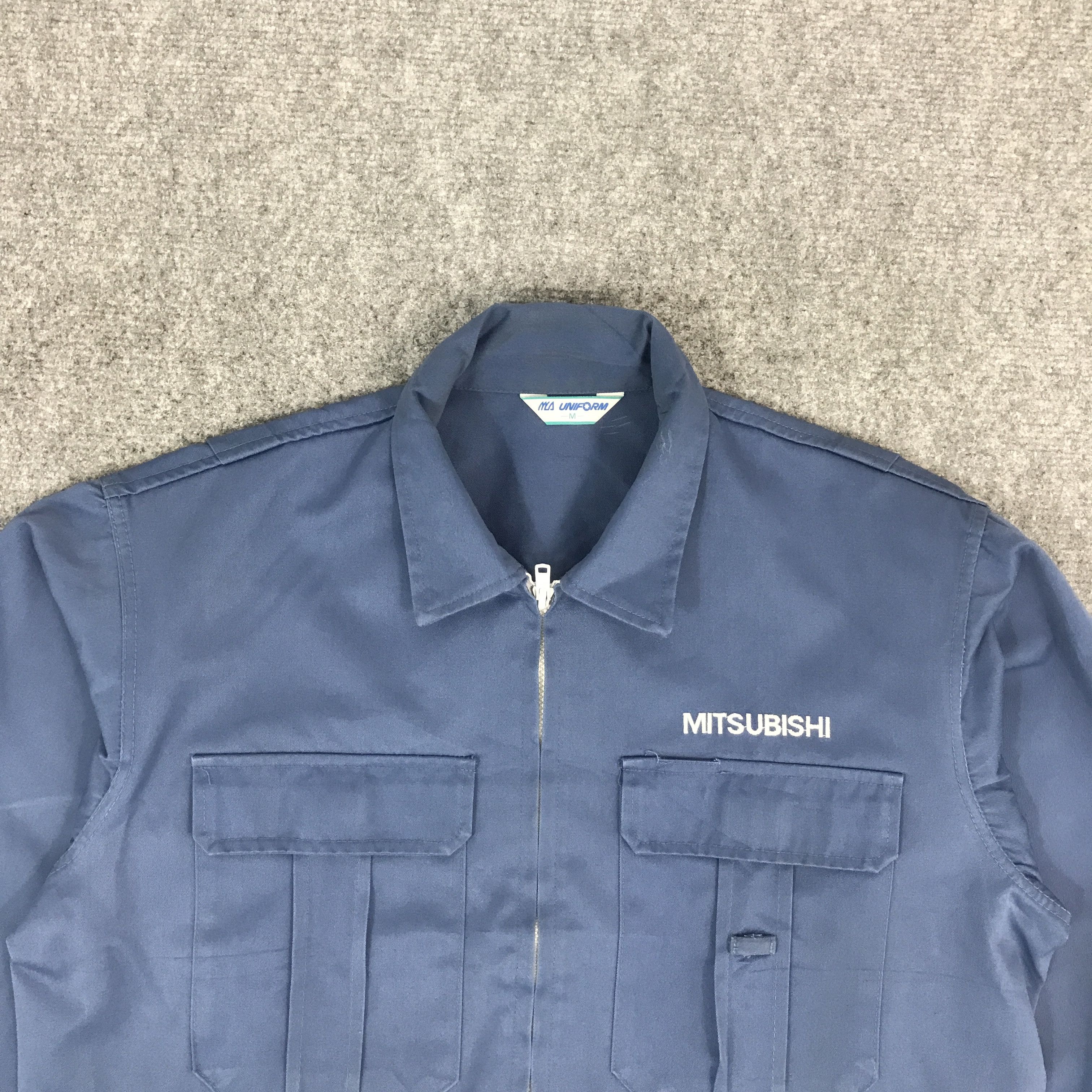 Japanese Brand MITSUBISHI RACING WOKING UNIFORM JAPAN JACKET Size US M / EU 48-50 / 2 - 3 Thumbnail