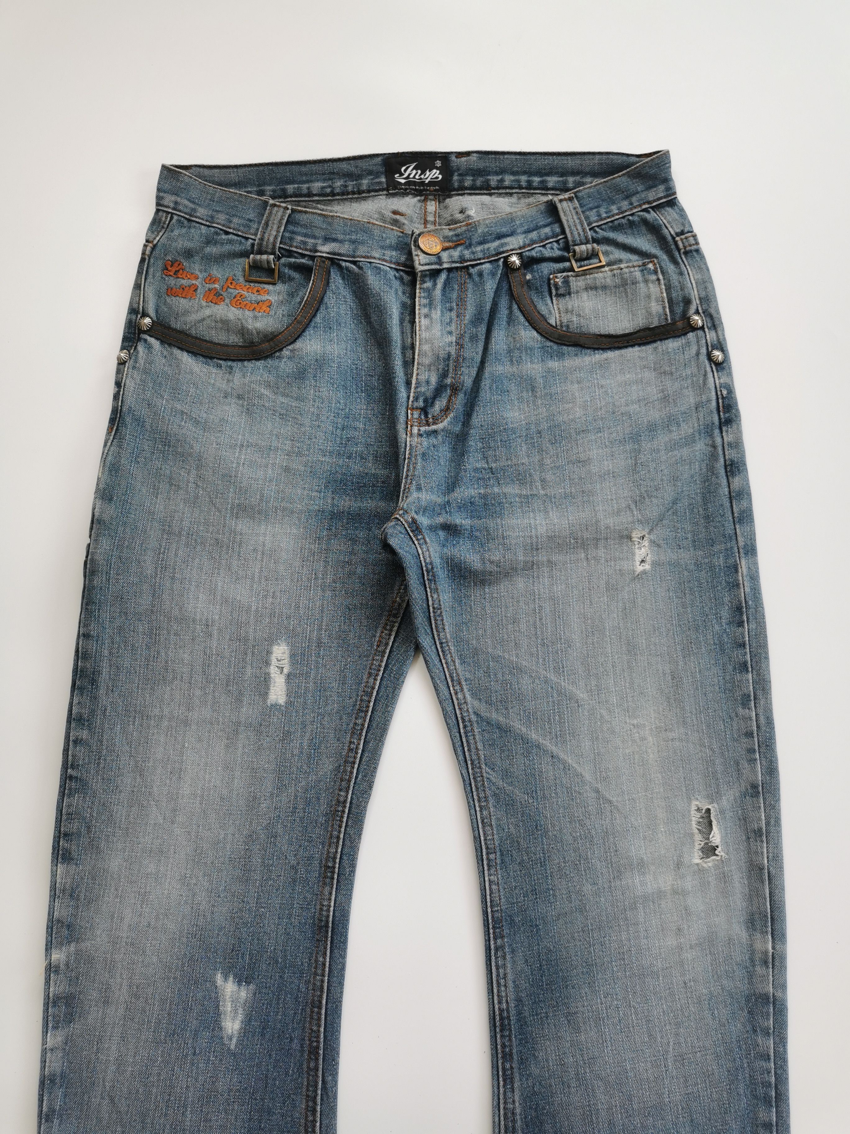 Japanese Brand Inspiration Jeans Size US 32 / EU 48 - 7 Thumbnail
