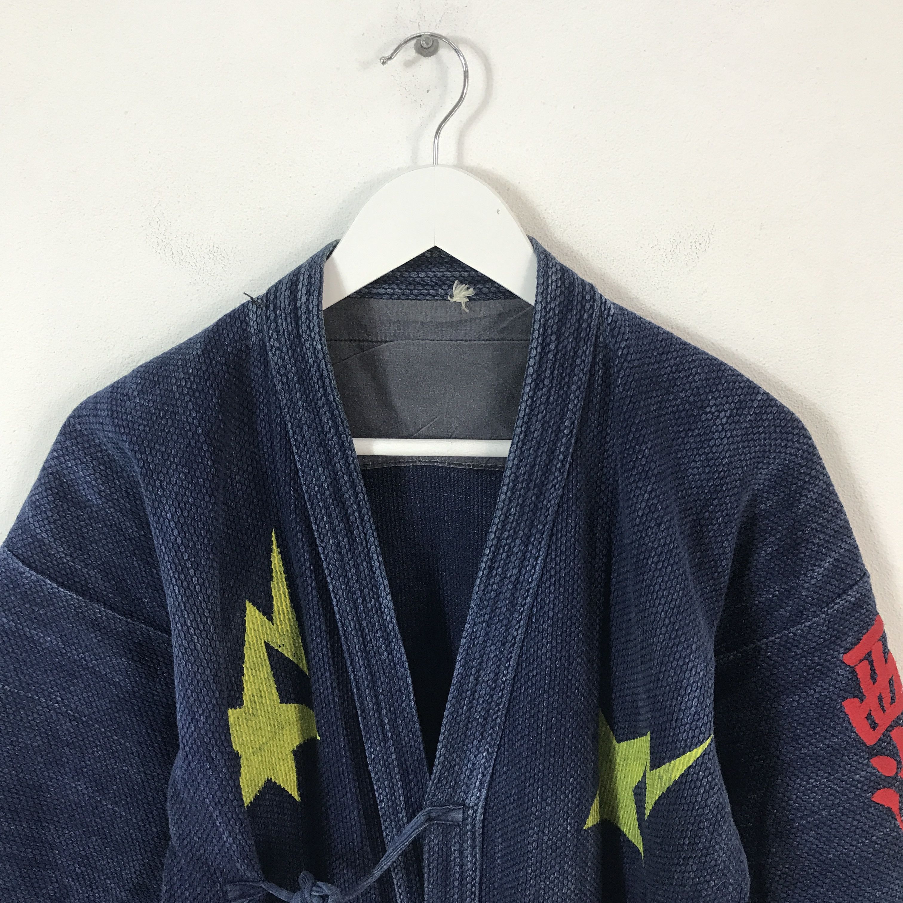 Japanese Brand kimono indigo Custom Traditional jacket Size US M / EU 48-50 / 2 - 2 Thumbnail