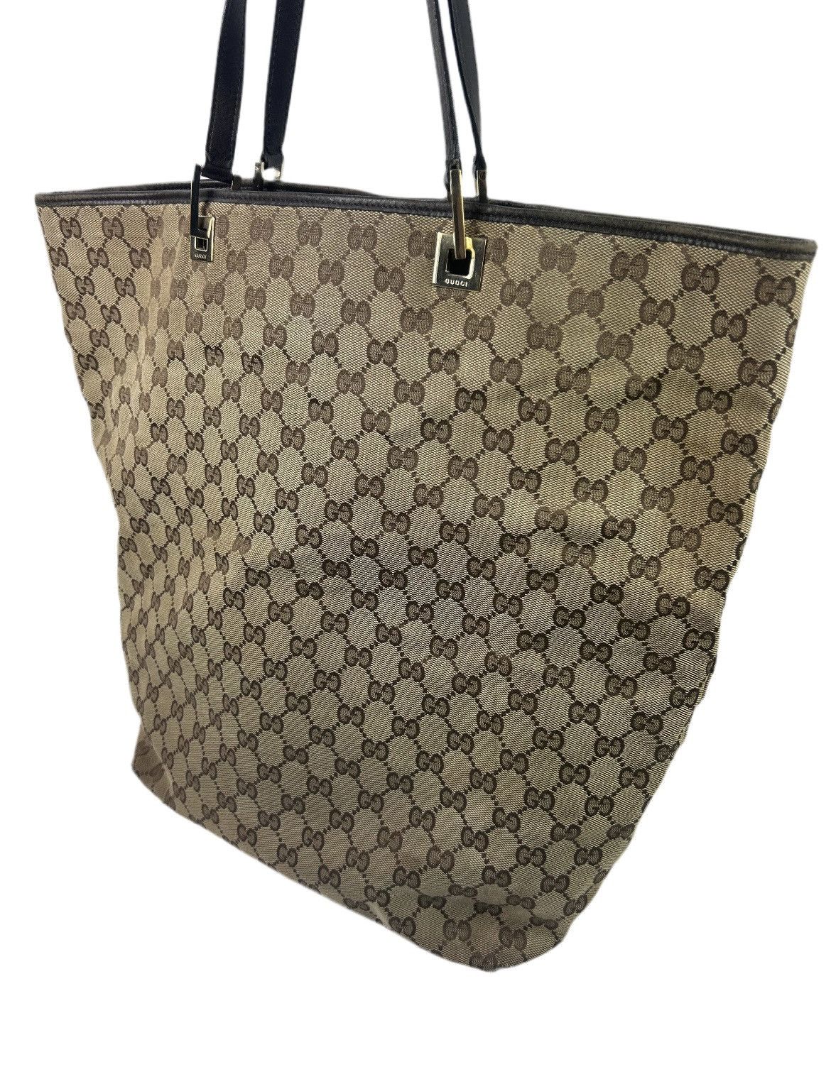 Gucci Gucci GG Canvas Tote Bag Size ONE SIZE - 3 Thumbnail