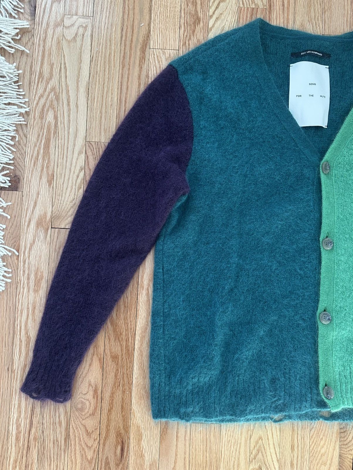 Song For The Mute Oversized Mohair Cardingan Size US M / EU 48-50 / 2 - 5 Thumbnail