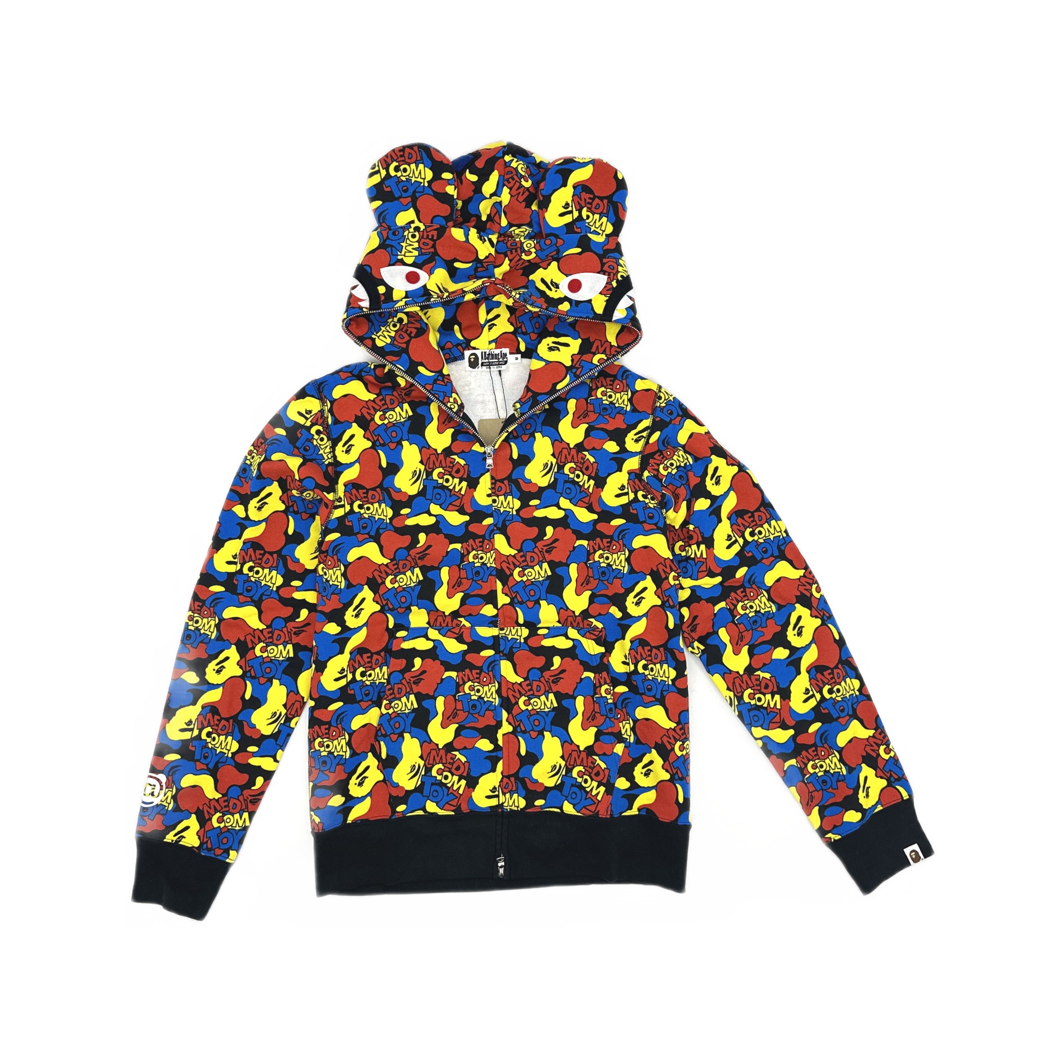 Bape A Bathing Ape x Medicom Toy Camo Hoodie Size M Size US M / EU 48-50 / 2 - 1 Thumbnail