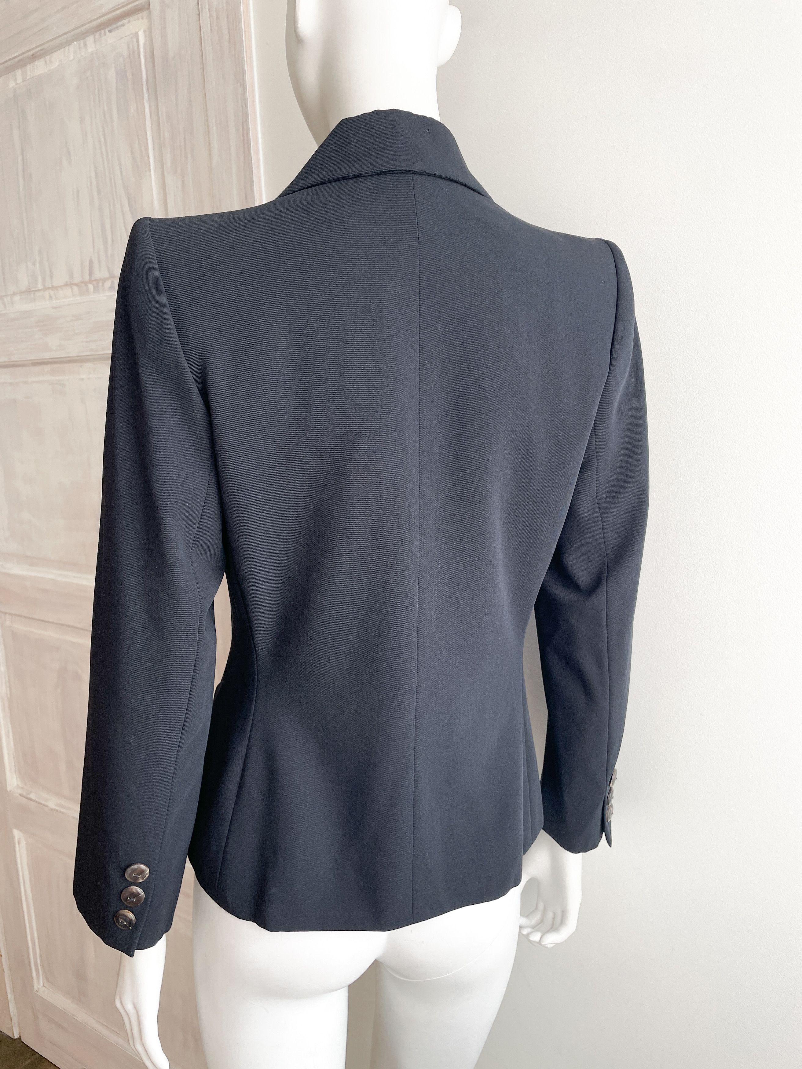 Yves Saint Laurent wool blazer Size S / US 4 / IT 40 - 3 Thumbnail