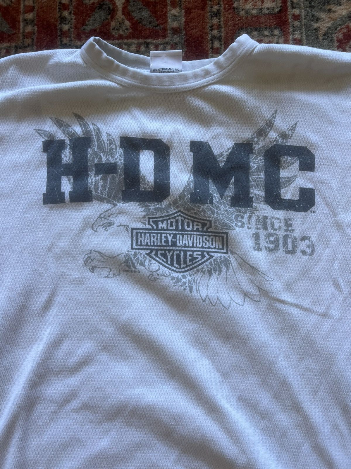 Harley Davidson × Vintage H-D MC long sleeve Size US XL / EU 56 / 4 - 3 Thumbnail