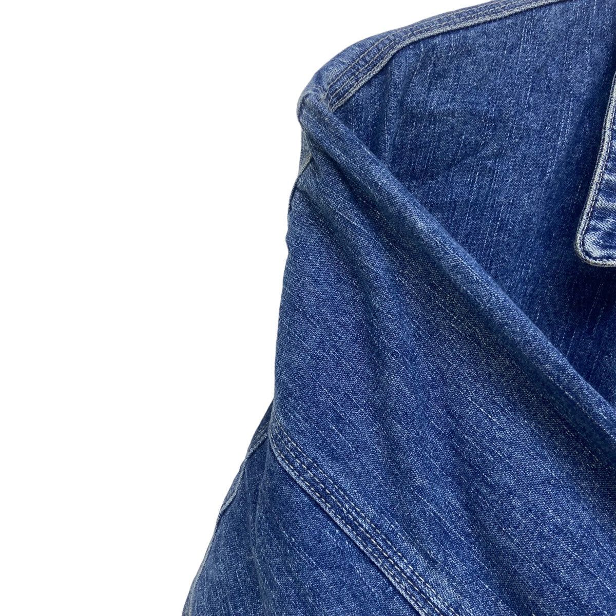 Japanese Brand Vintage Machope Japanese Brand Michigan Chore Denim Jacket Size US M / EU 48-50 / 2 - 17 Thumbnail