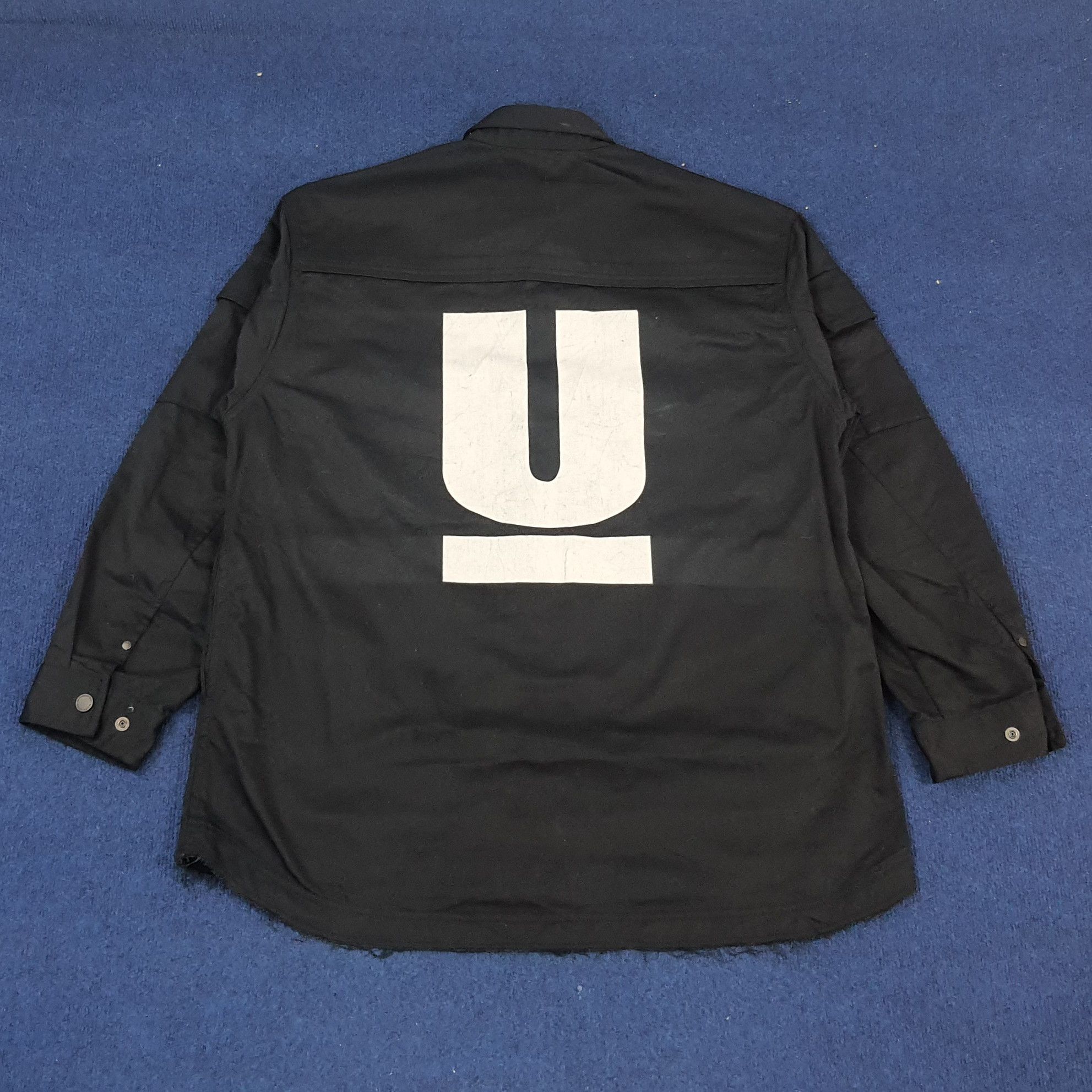 Japanese Brand × Undercover × Vintage Vintage GU x Undercover Japanese Brand Custom Logo Jacket Size US L / EU 52-54 / 3 - 1 Thumbnail