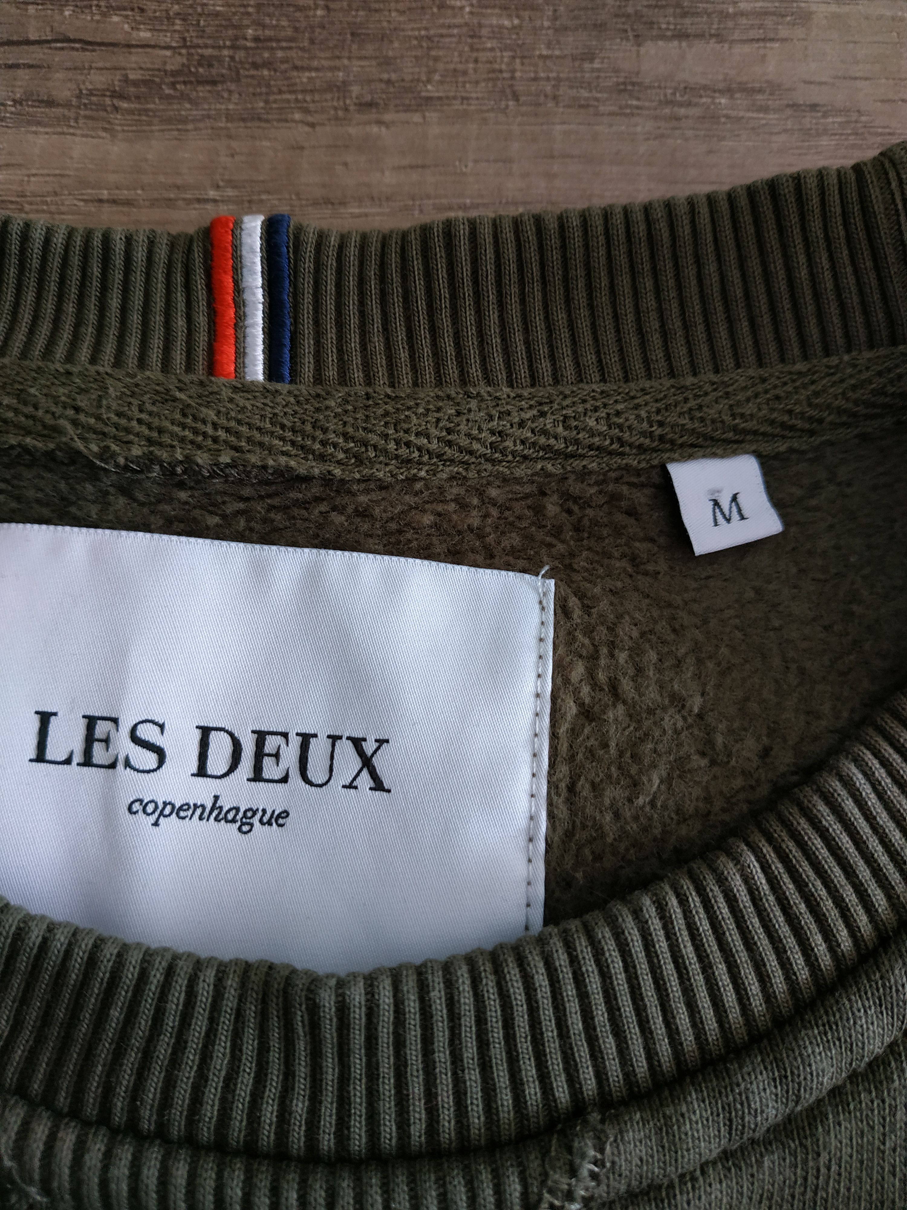 Les Deux Les Deux 'Piece' Men's Olive Sweatshirt, s. MEDIUM Size US M / EU 48-50 / 2 - 9 Thumbnail