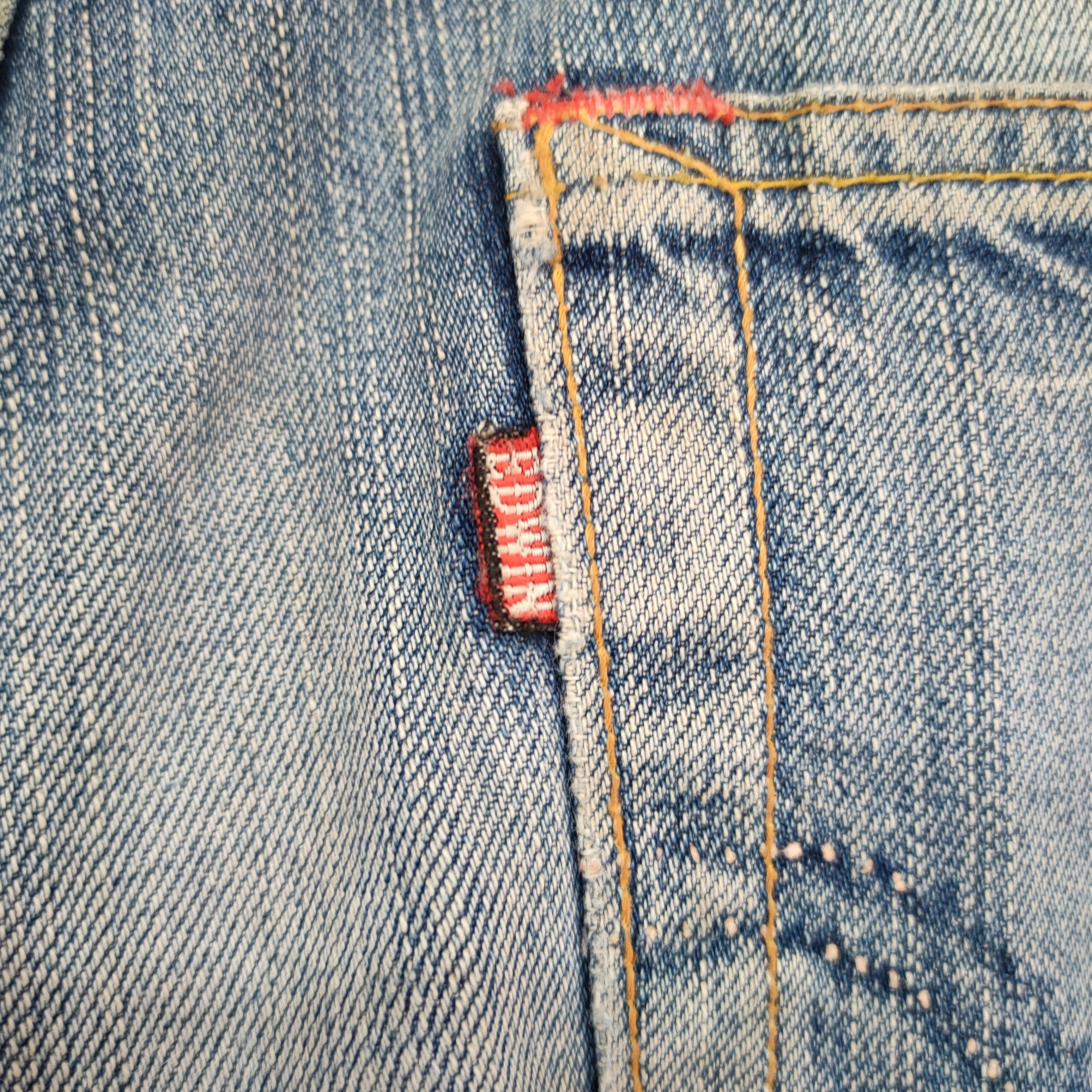 Edwin × Jean × Vintage VINTAGE EDWIN 504 FADED JEANS DENIM PANTS Size US 34 / EU 50 - 14 Thumbnail