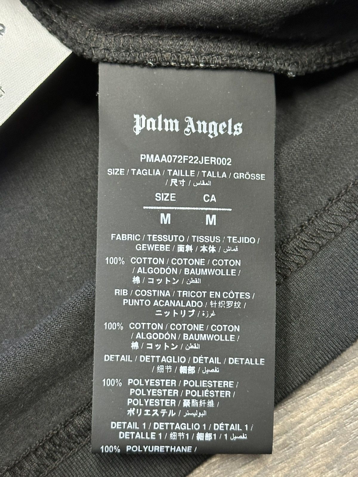Palm Angels Palm Angels Basic Graphic T-Shirt Size US M / EU 48-50 / 2 - 4 Thumbnail