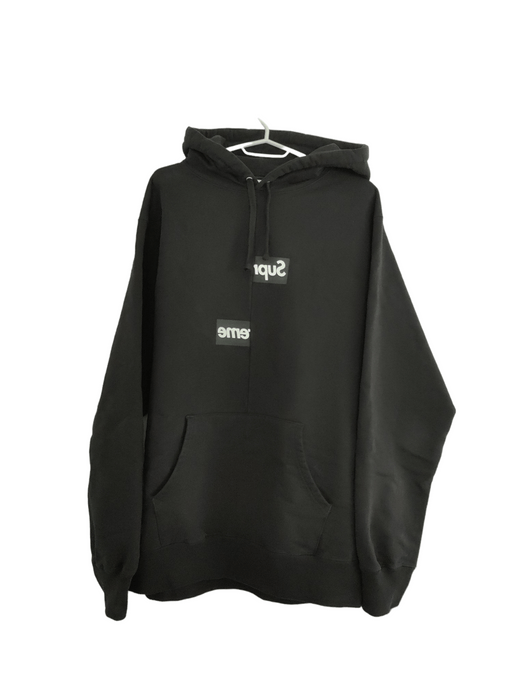 Supreme Split Box Logo Hooded Sweatshirt | Grailed