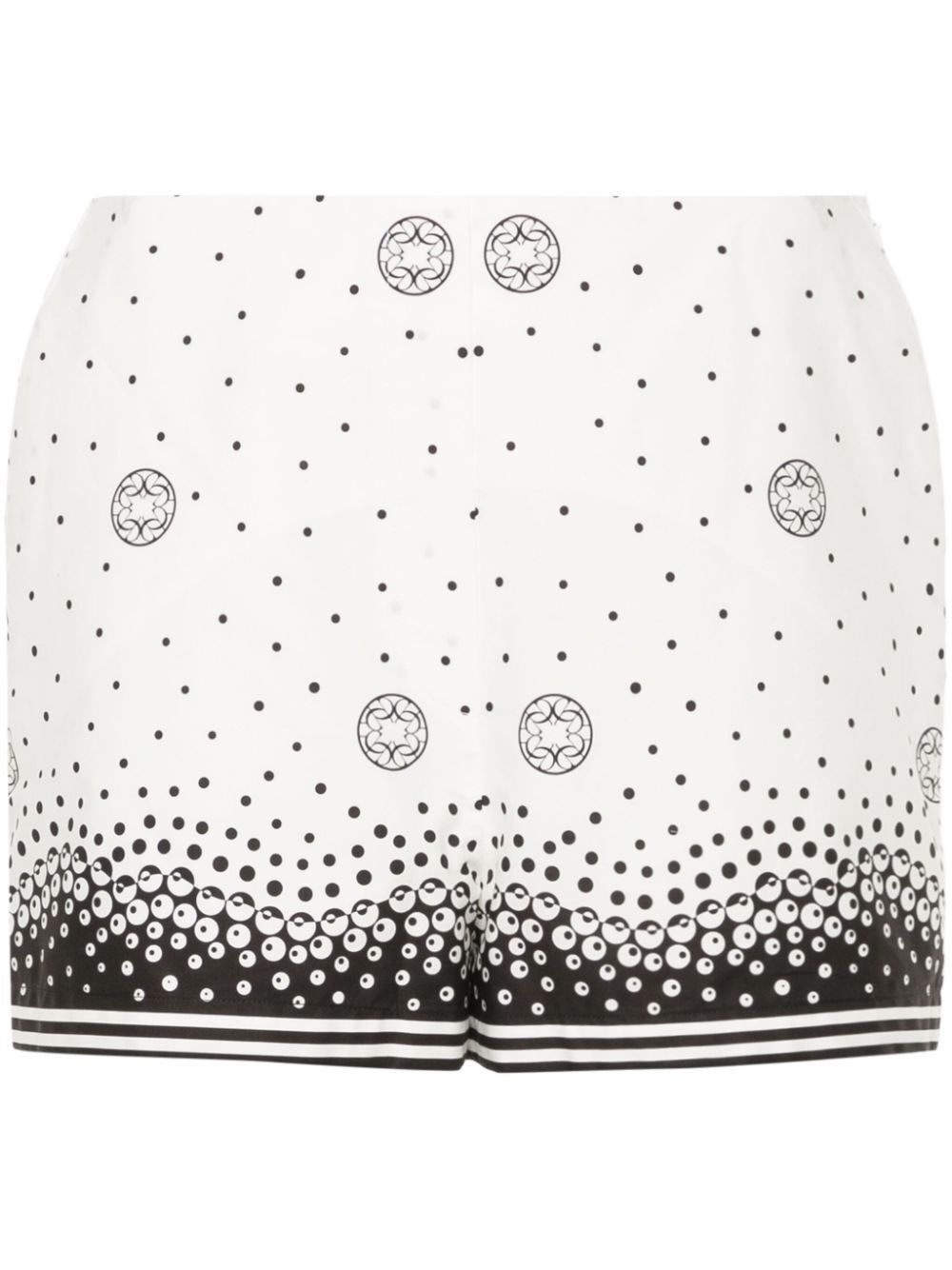 Elie Saab Printed Shorts Size 28" / US 6 / IT 42 - 1 Thumbnail