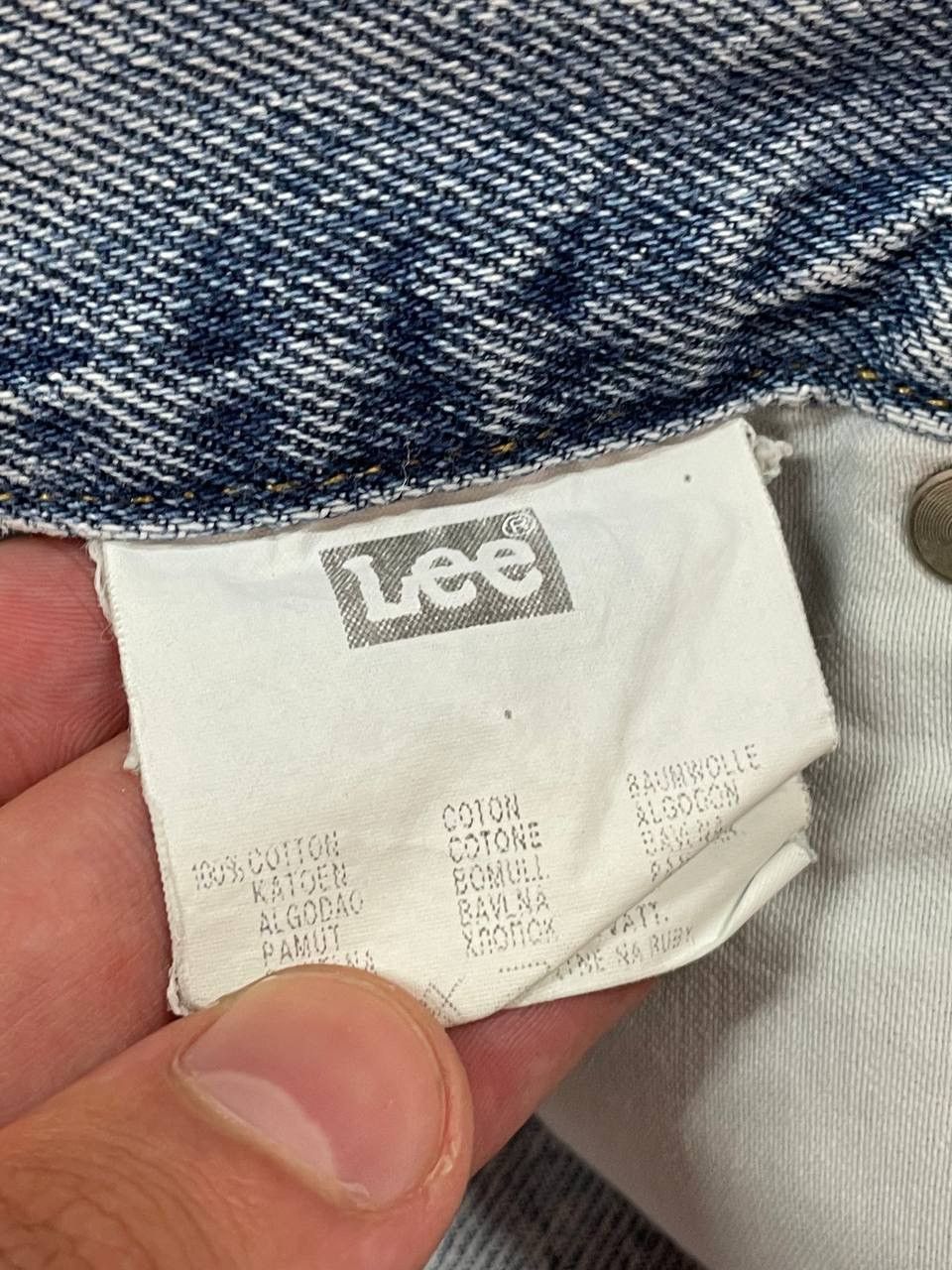 Lee True Vintage Lee Jeans Denim Pants Size US 36 / EU 52 - 10 Thumbnail