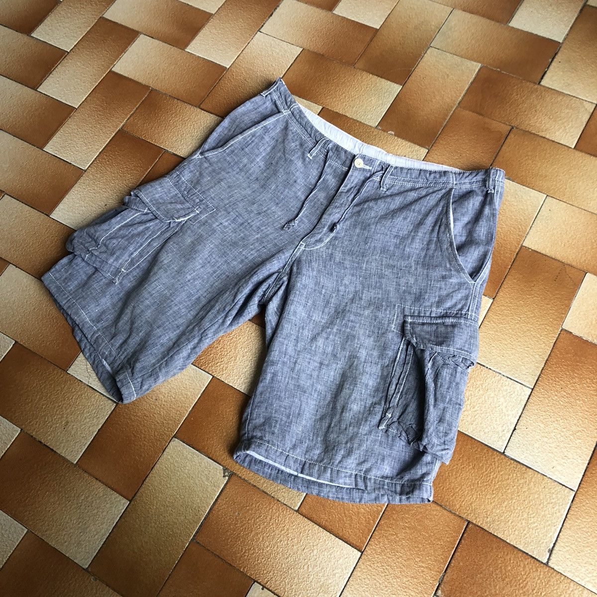 Beams Plus × Japanese Brand BEAMS Hemp cargo short Size US 36 / EU 52 - 2 Thumbnail