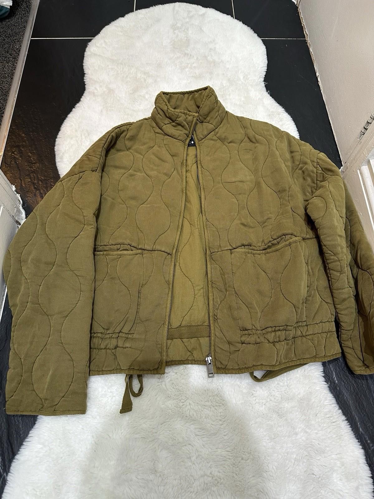 Zara ZARA Quilted Padded Coat Size S Size S / US 4 / IT 40 - 1 Thumbnail