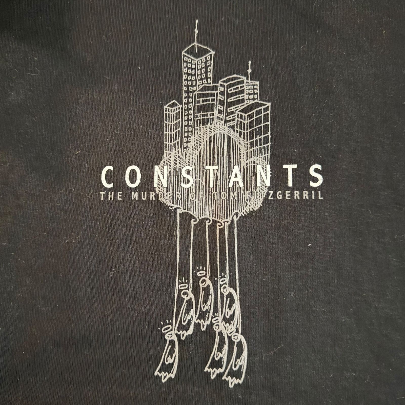 Band Tees Constants Band The Murder Of Tom Fitzgerril T-Shirt Size L Size US L / EU 52-54 / 3 - 2 Thumbnail