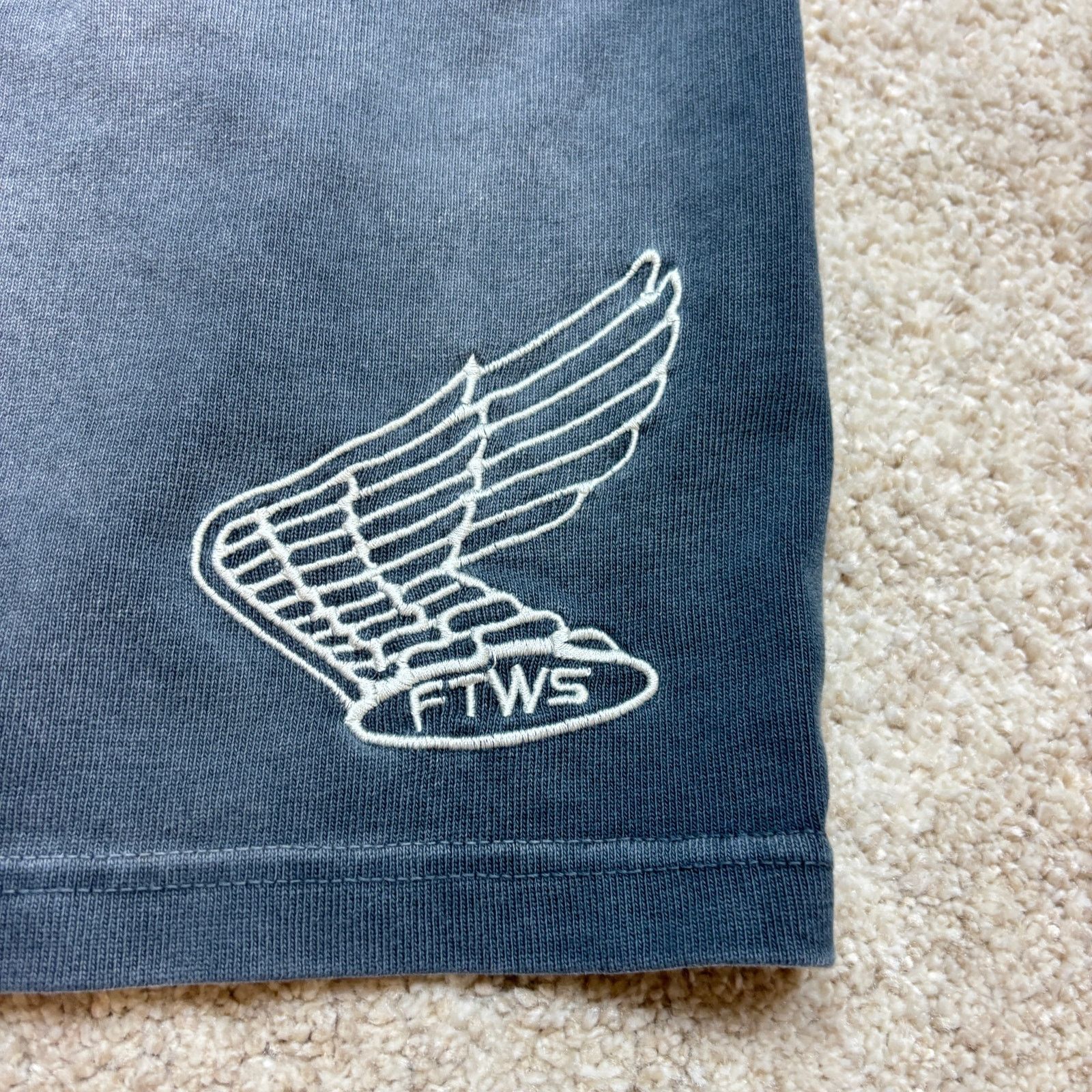 For Those Who Sin For Those Who Sin FTWS Wings Faded Sweatshorts Men's XL Size US 31 - 3 Thumbnail