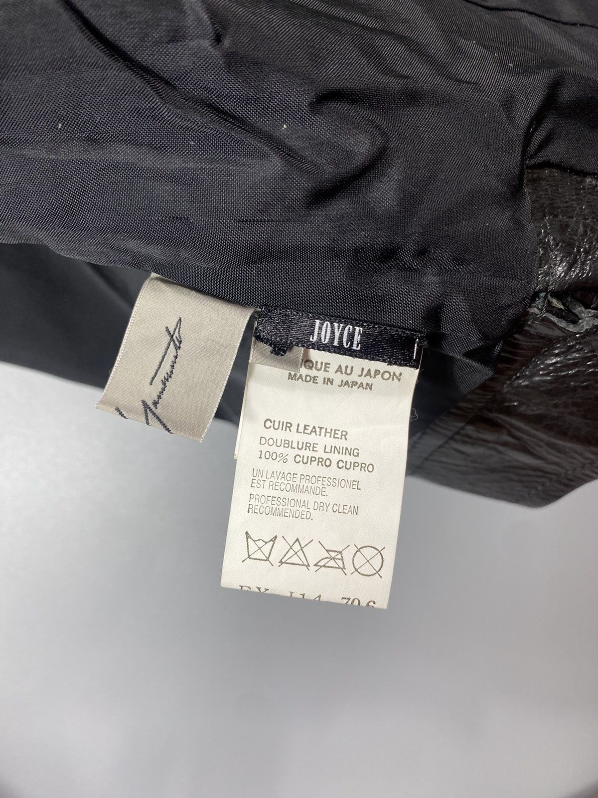Yohji Yamamoto AW 2007- Yohji Yamamoto- Museum/Exhibit Piece Leather Jacket Size S / US 4 / IT 40 - 17 Thumbnail