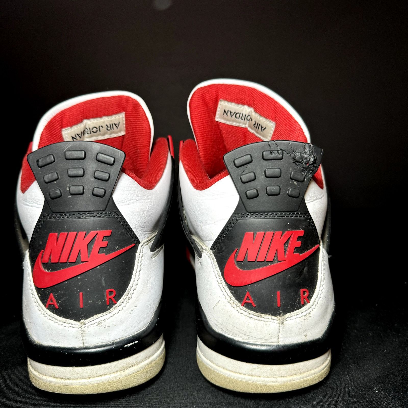 Jordan Brand × Nike Size 12 - Air Jordan 4 Retro OG Fire Red 2020 Men's Shoes Size US 12 / EU 45 - 4 Thumbnail