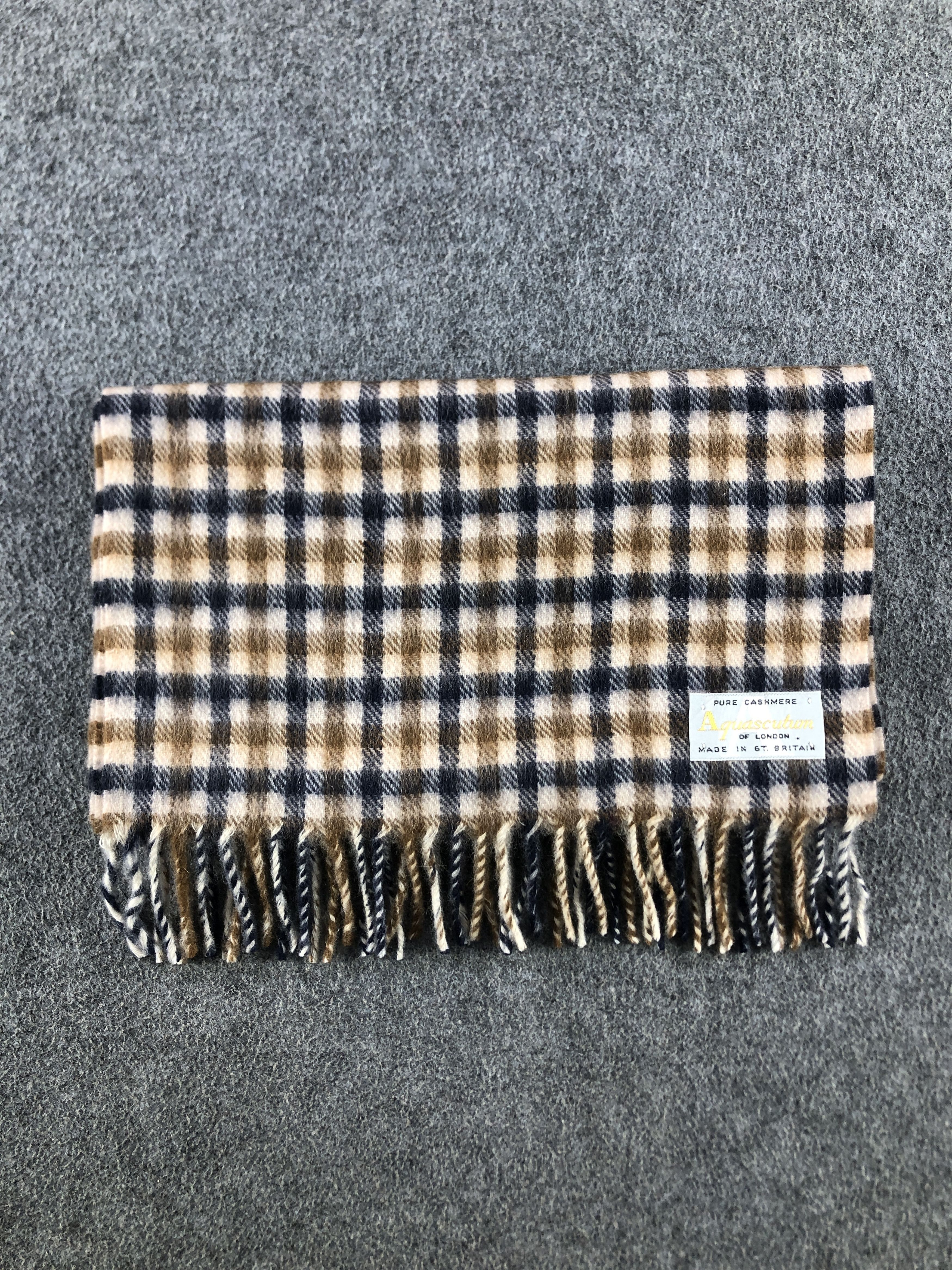 Aquascutum Aquasqutum Scarf / Muffler / Neckwear P918 Size ONE SIZE - 6 Thumbnail