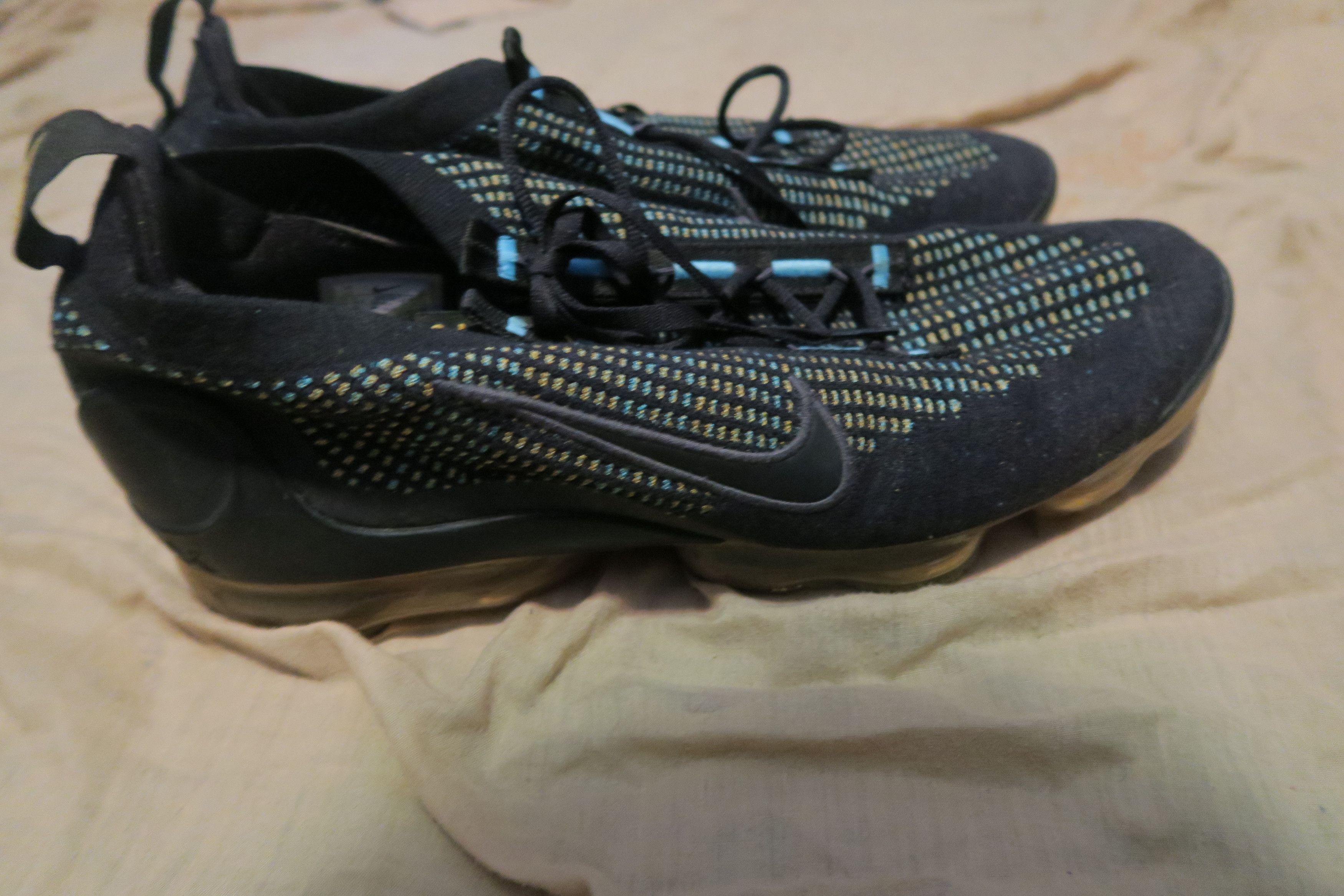 Nike Nike Air Vapormax 2021 Flyknit Pollen Chlorine Blue Size US 15 / EU 48 - 3 Thumbnail