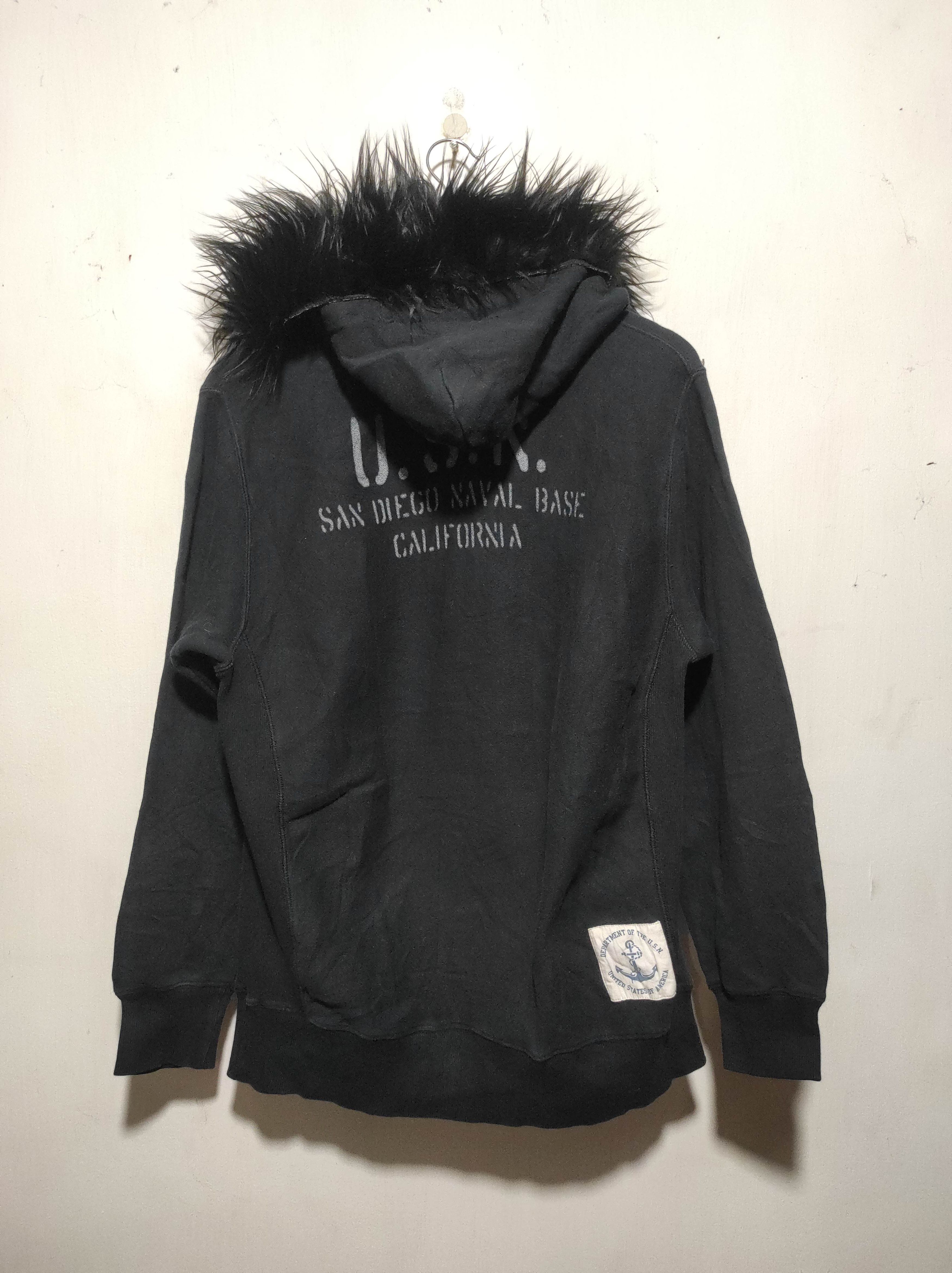 If Six Was Nine Naval Station California USN fur hoodie Size US M / EU 48-50 / 2 - 11 Thumbnail