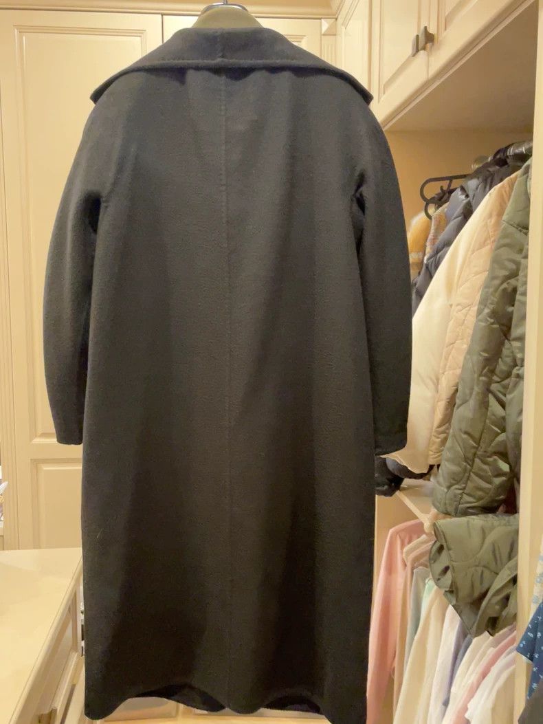 Other Max Mara Classic Black Cashmere Coat Size S / US 4 / IT 40 - 2 Thumbnail