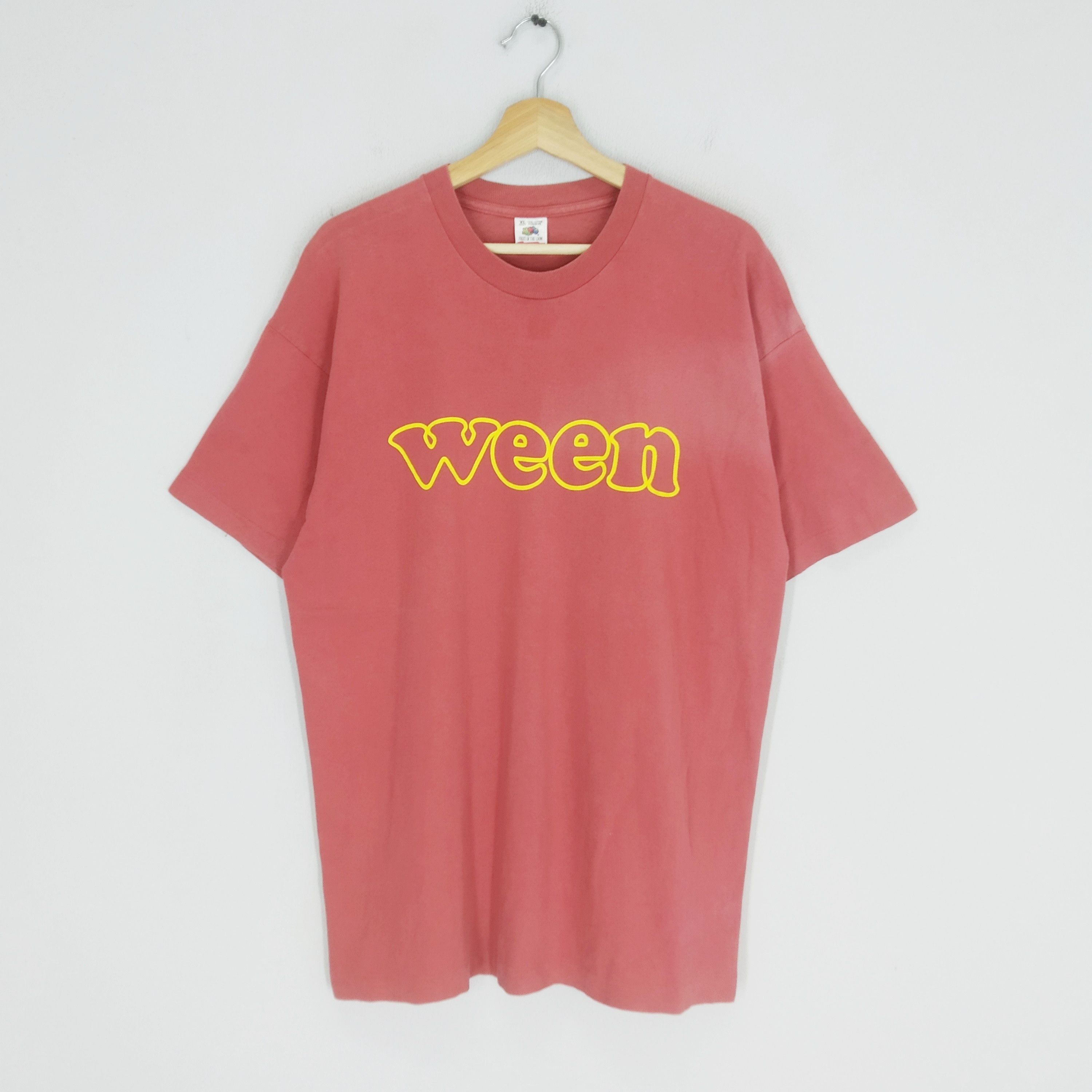 Band Tees × Vintage Vintage 90's Ween American Rock Chocolate And Cheese Album Size US XL / EU 56 / 4 - 1 Thumbnail