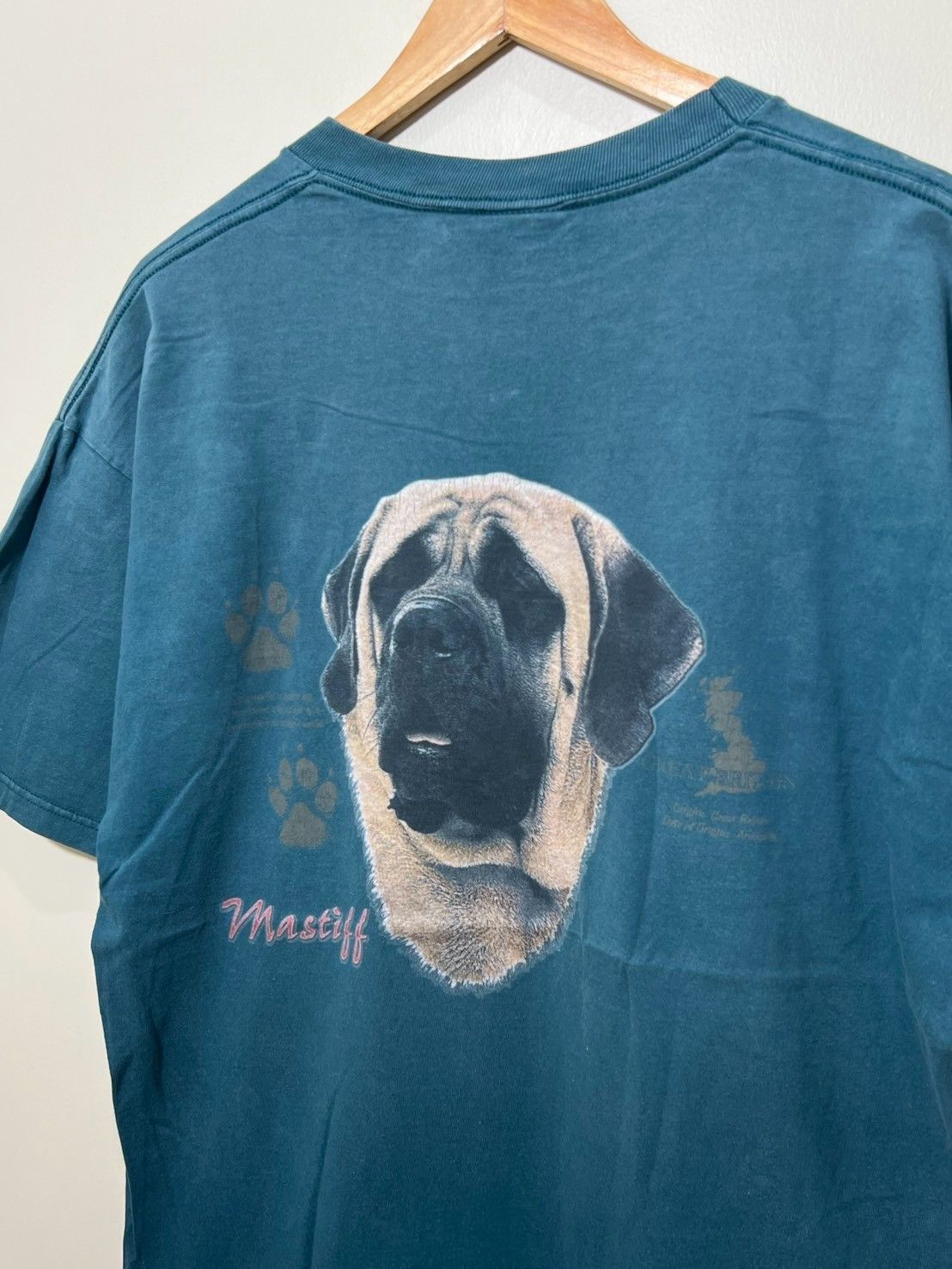 Vintage Vintage 00's Mastiff Dog shirt bnz01 Size US L / EU 52-54 / 3 - 1 Thumbnail