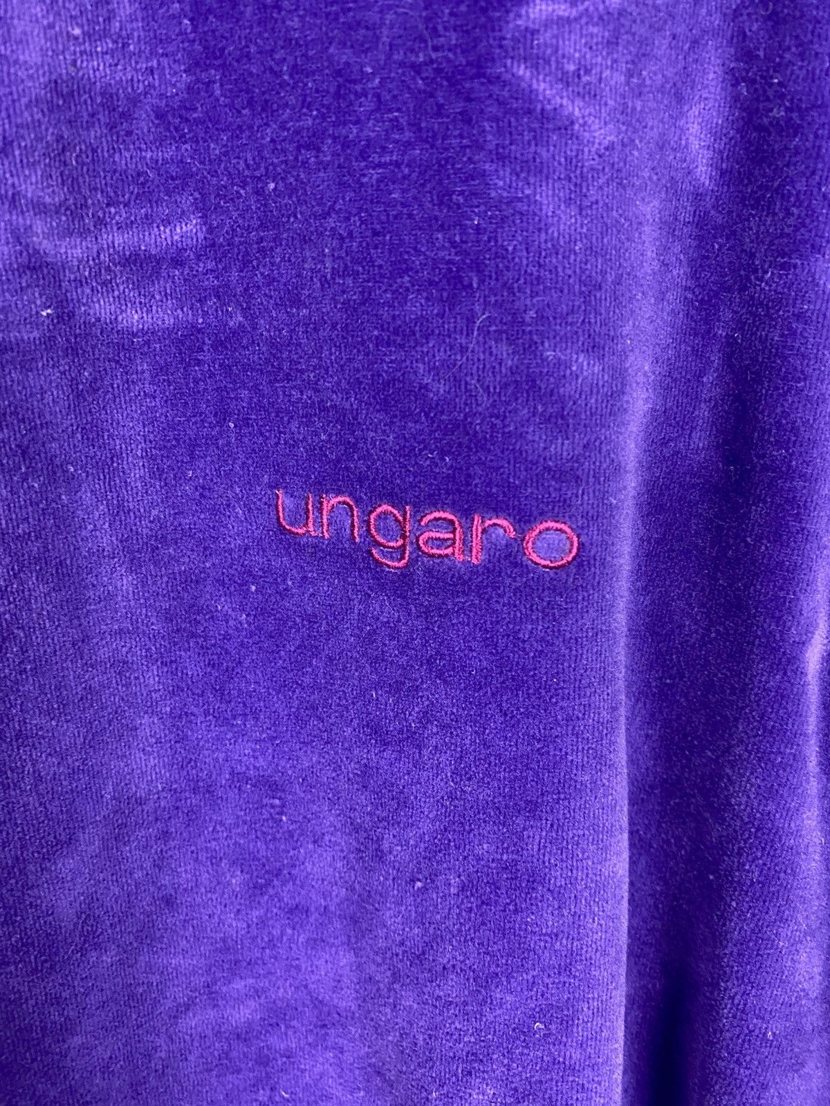 Emanuel Ungaro Vintage Emanuel Ungaro Valvet Shirt Size US L / EU 52-54 / 3 - 5 Thumbnail
