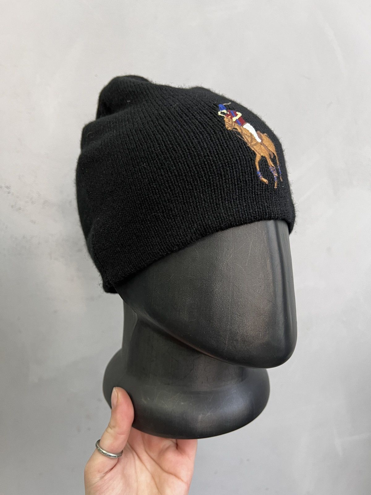 Polo Ralph Lauren Polo Ralph Lauren black big pony hat cap Size ONE SIZE - 4 Thumbnail
