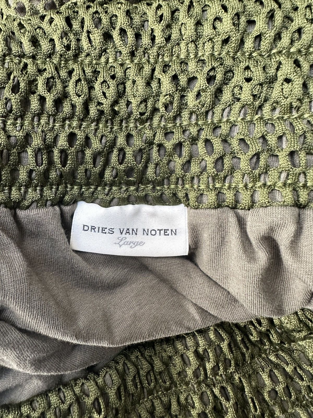 Dries Van Noten Dries Van Noten Mesh Oversized Shorts Size US 34 / EU 50 - 5 Thumbnail