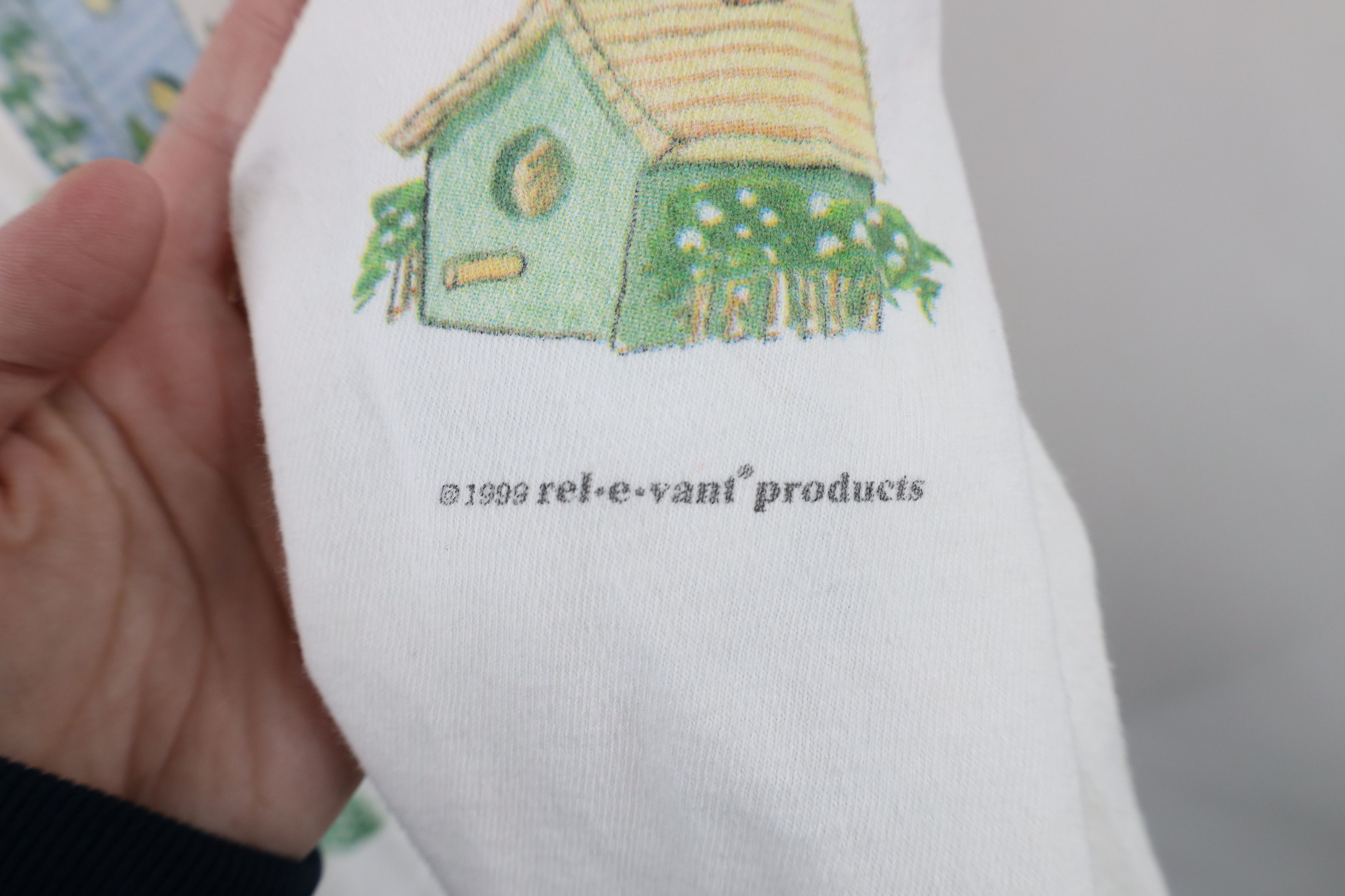 Vintage Vintage 90s Streetwear Birdhouse All Over Print T-Shirt USA Size XL / US 12-14 / IT 48-50 - 4 Thumbnail