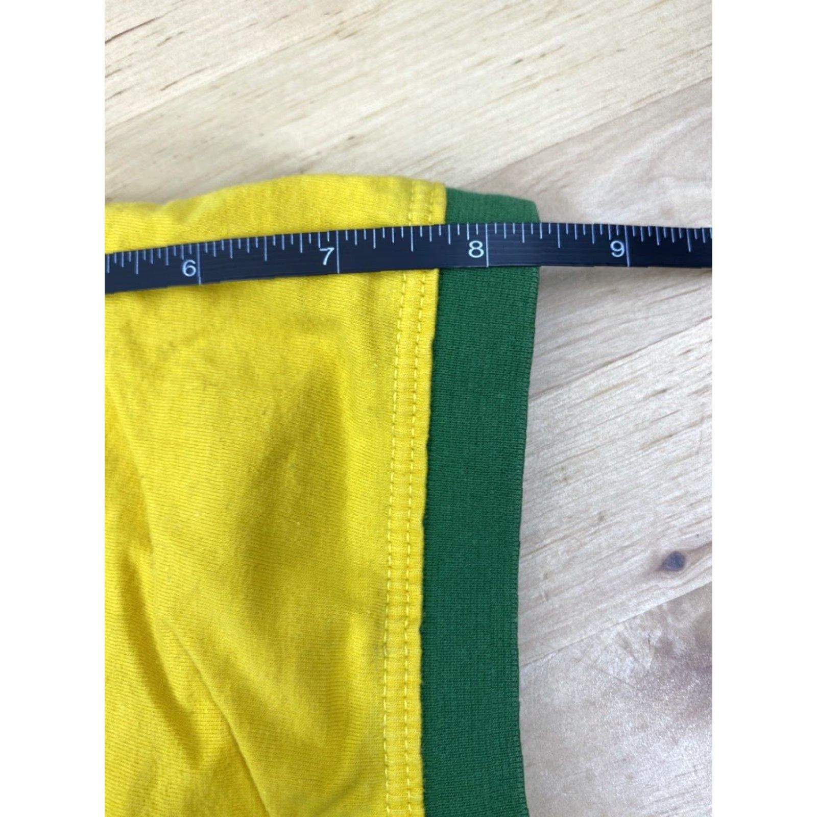 Vintage Pierim Mens T-Shirt Yellow Short Sleeve Crew Neck 2014 Size M Brazil 3155 Size US M / EU 48-50 / 2 - 7 Thumbnail