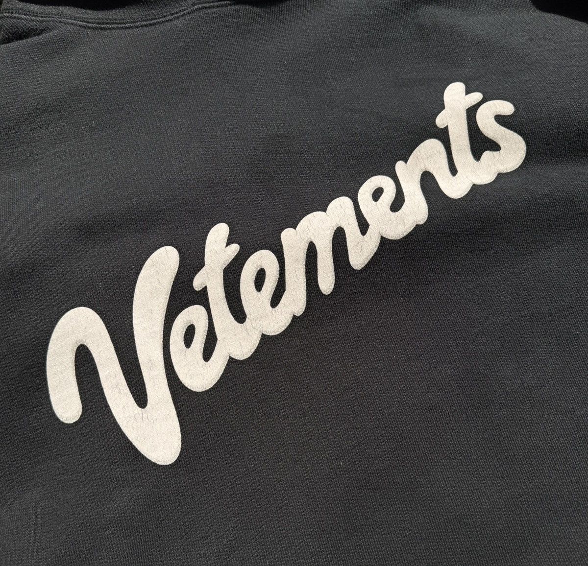Vetements VETEMENTS Sweet Logo Hoodie Black - Size M Size US M / EU 48-50 / 2 - 2 Thumbnail