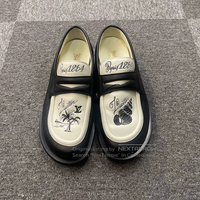 Louis Vuitton Louis Vuitton Calfskin loafers shoes Size US 7 / EU 40 - 1 Thumbnail