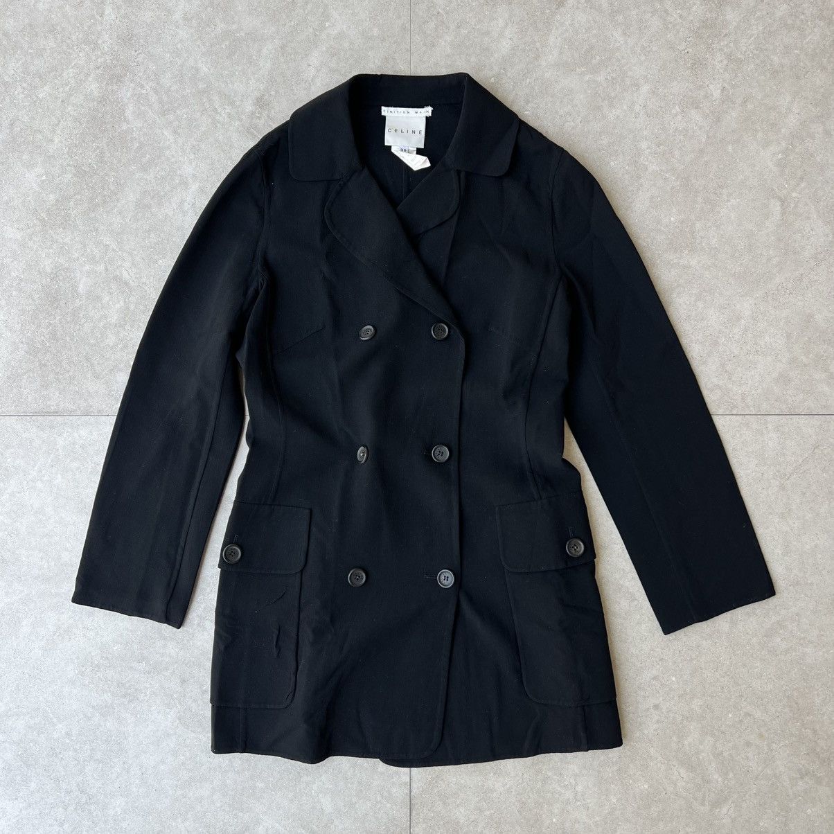 Celine Celine black Coat Size XS / US 0-2 / IT 36-38 - 1 Thumbnail